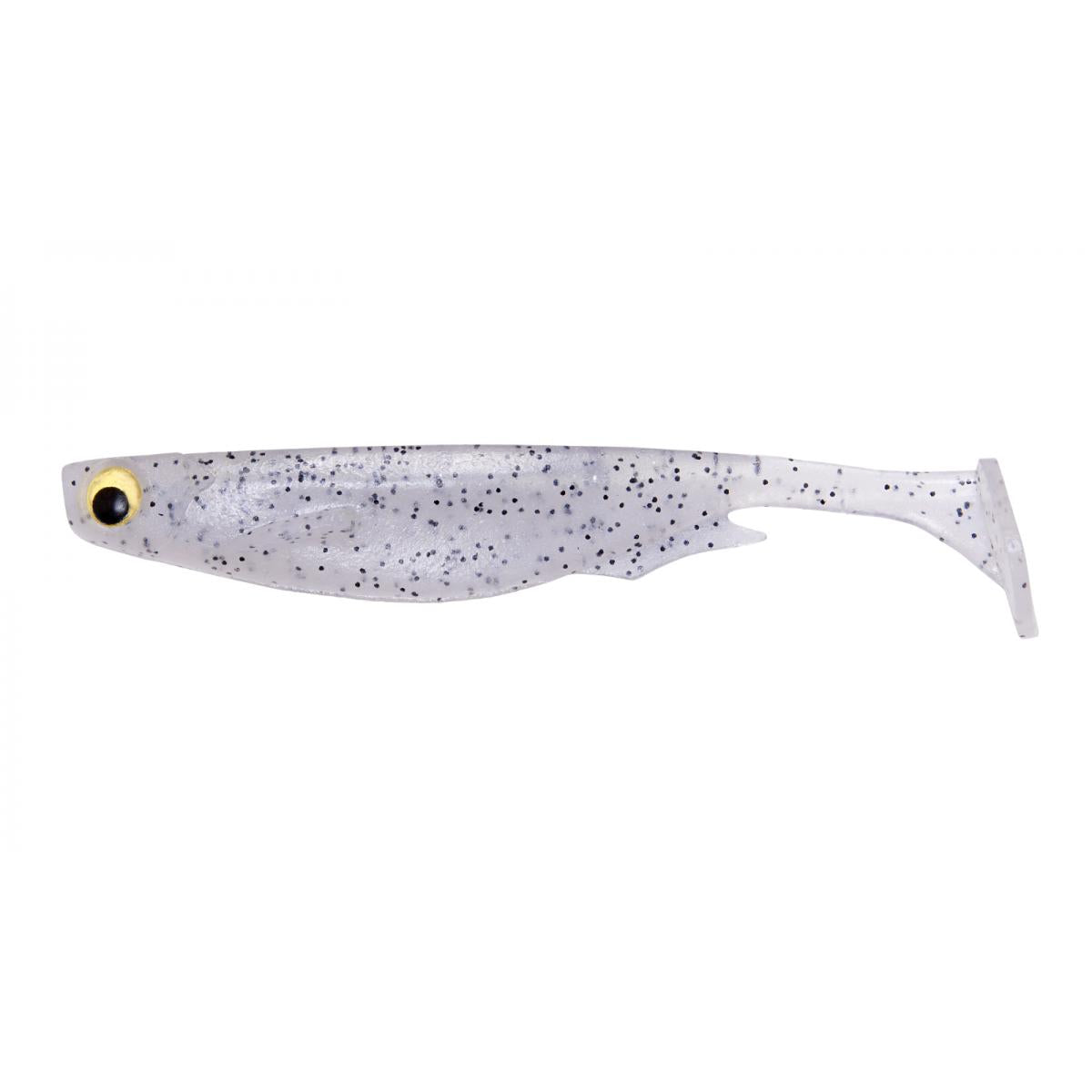 View of Softbaits Megabass Spark Shad 3in. Swimbait Neon Pepper available at EZOKO Fishing