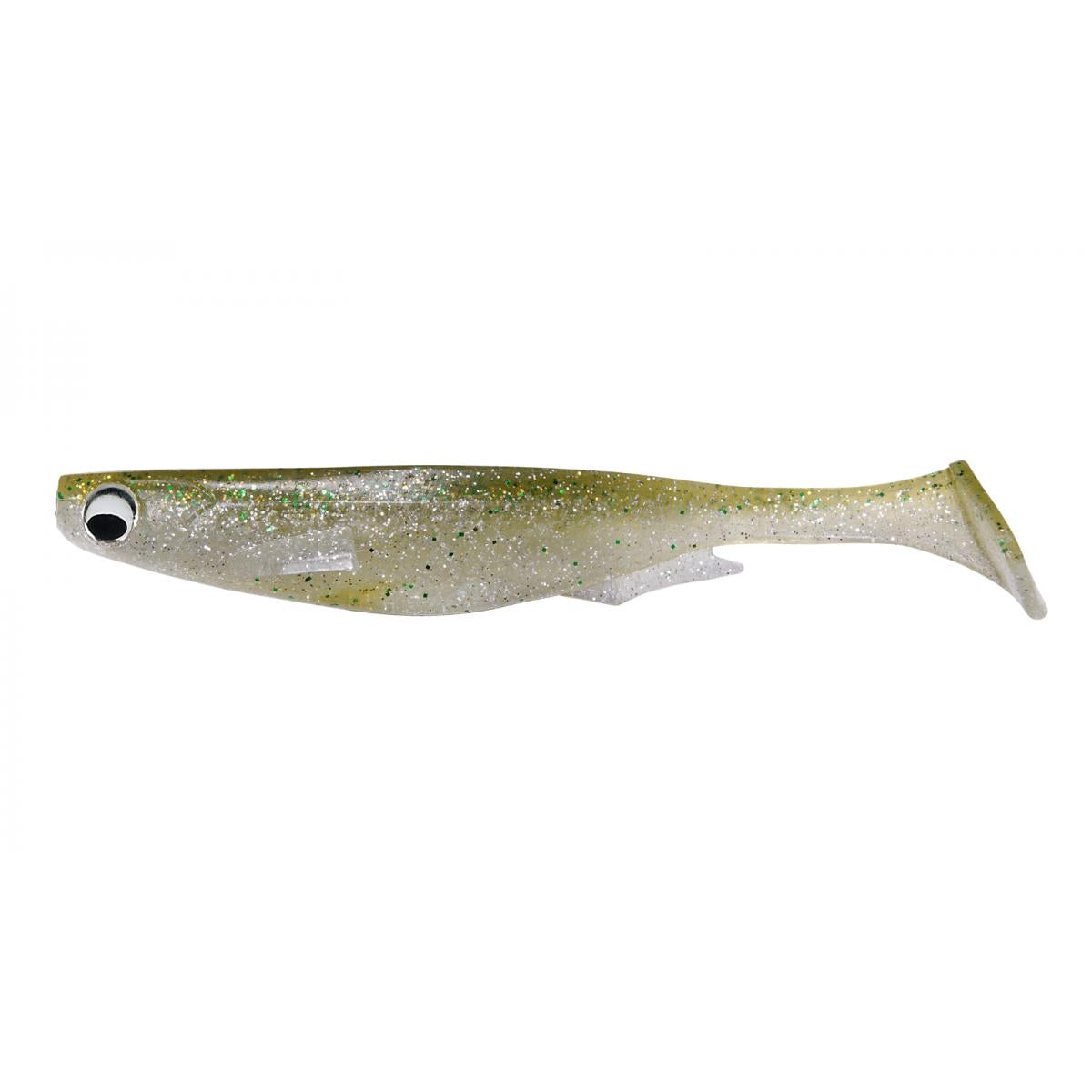 View of Softbaits Megabass Spark Shad 5in. Swimbait Baby Bass available at EZOKO Fishing