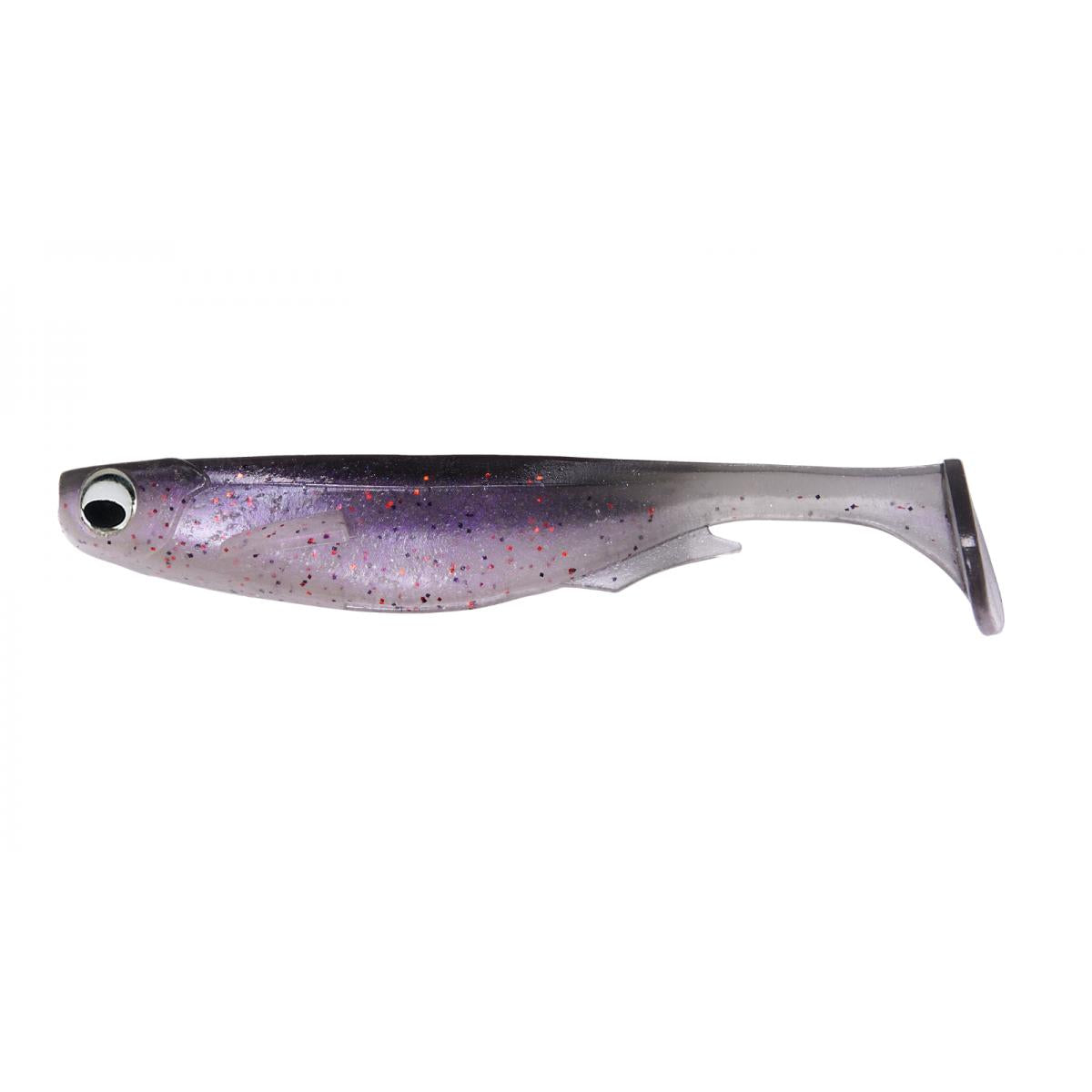 View of Softbaits Megabass Spark Shad 5in. Swimbait Purple Haze available at EZOKO Fishing