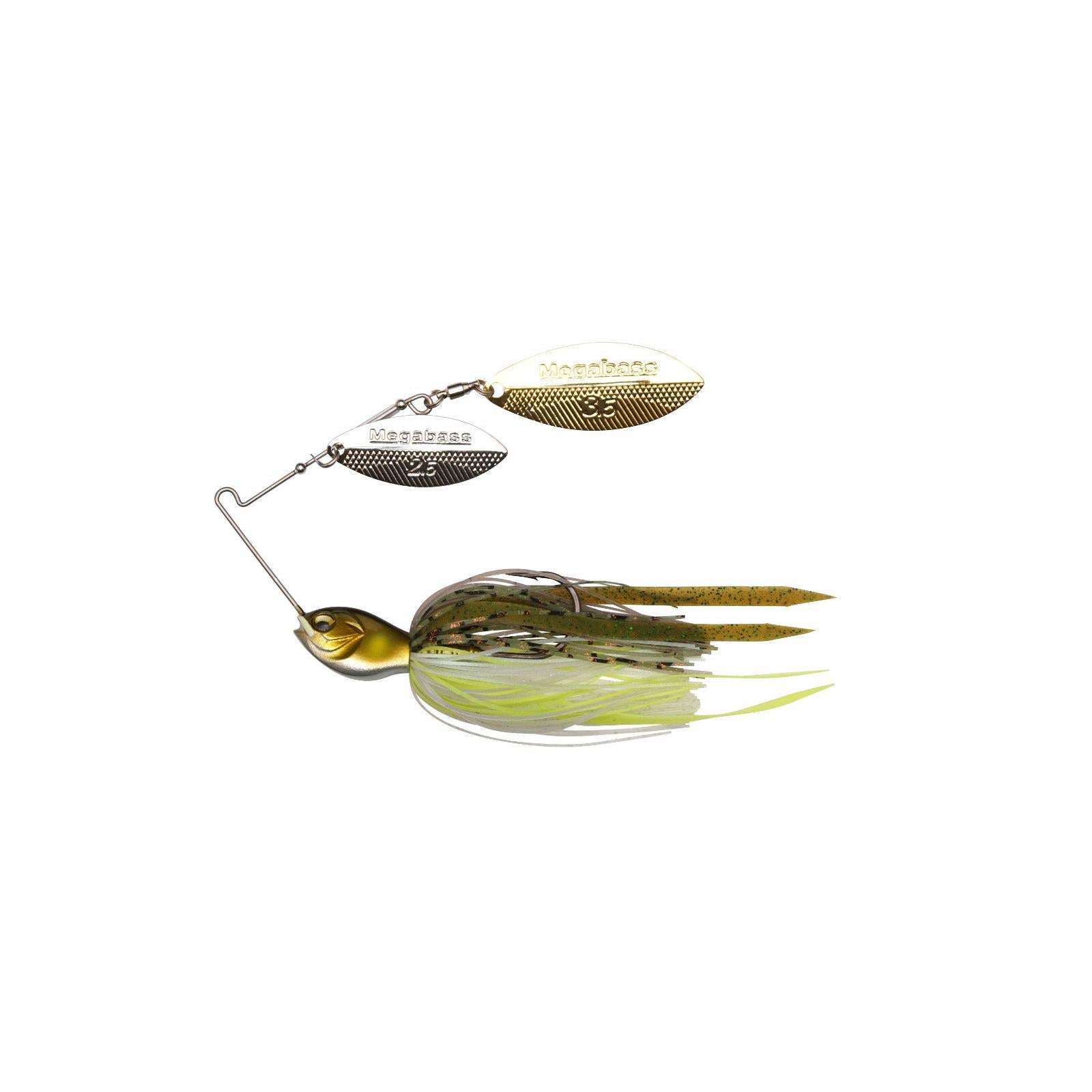 View of Spinnerbait Megabass SV-3 Double Willow Spinnerbait 1/2oz Ayu available at EZOKO Fishing