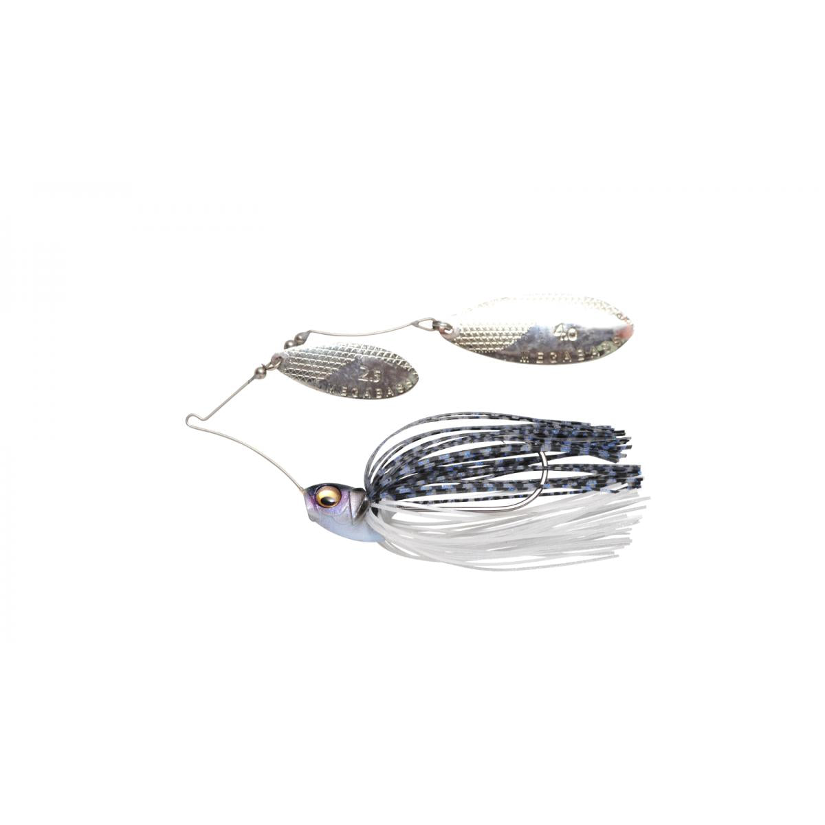 View of Spinnerbait Megabass V9 Double Willow Spinnerbait 5/8oz Hasu available at EZOKO Fishing