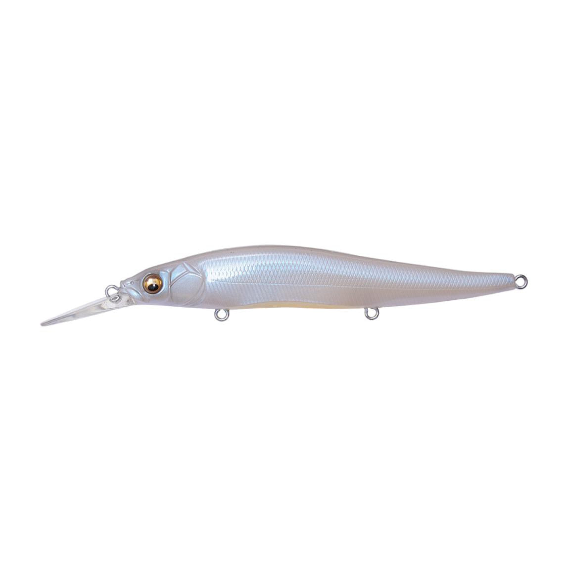View of Jerkbait Megabass Vision Oneten +1 Jerkbait French Pearl Us available at EZOKO Fishing