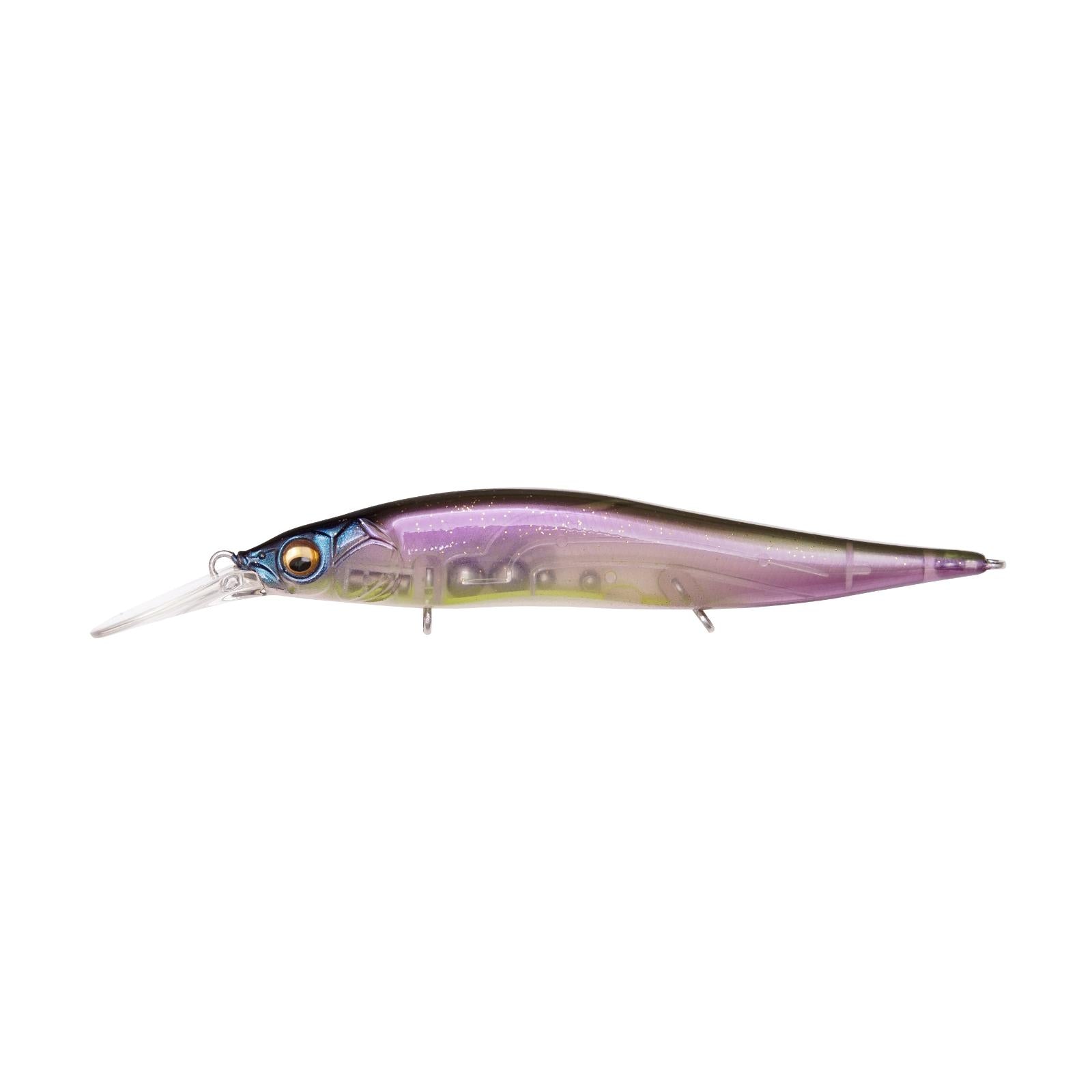 View of Jerkbait Megabass Vision Oneten +1 Jr. Jerkbait Glx Northern Secret available at EZOKO Fishing
