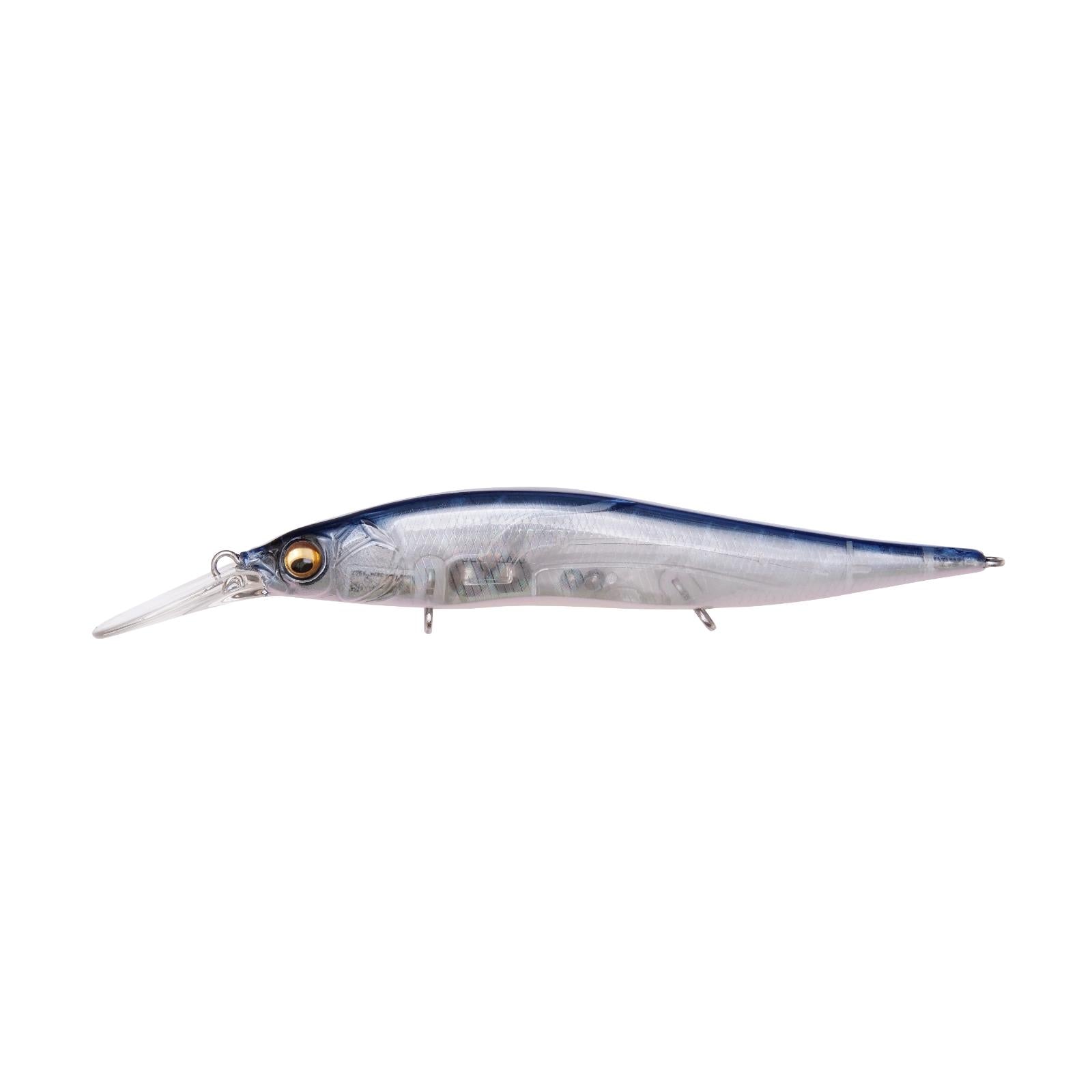 View of Jerkbait Megabass Vision Oneten +1 Jr. Jerkbait Gp Pro Blue available at EZOKO Fishing