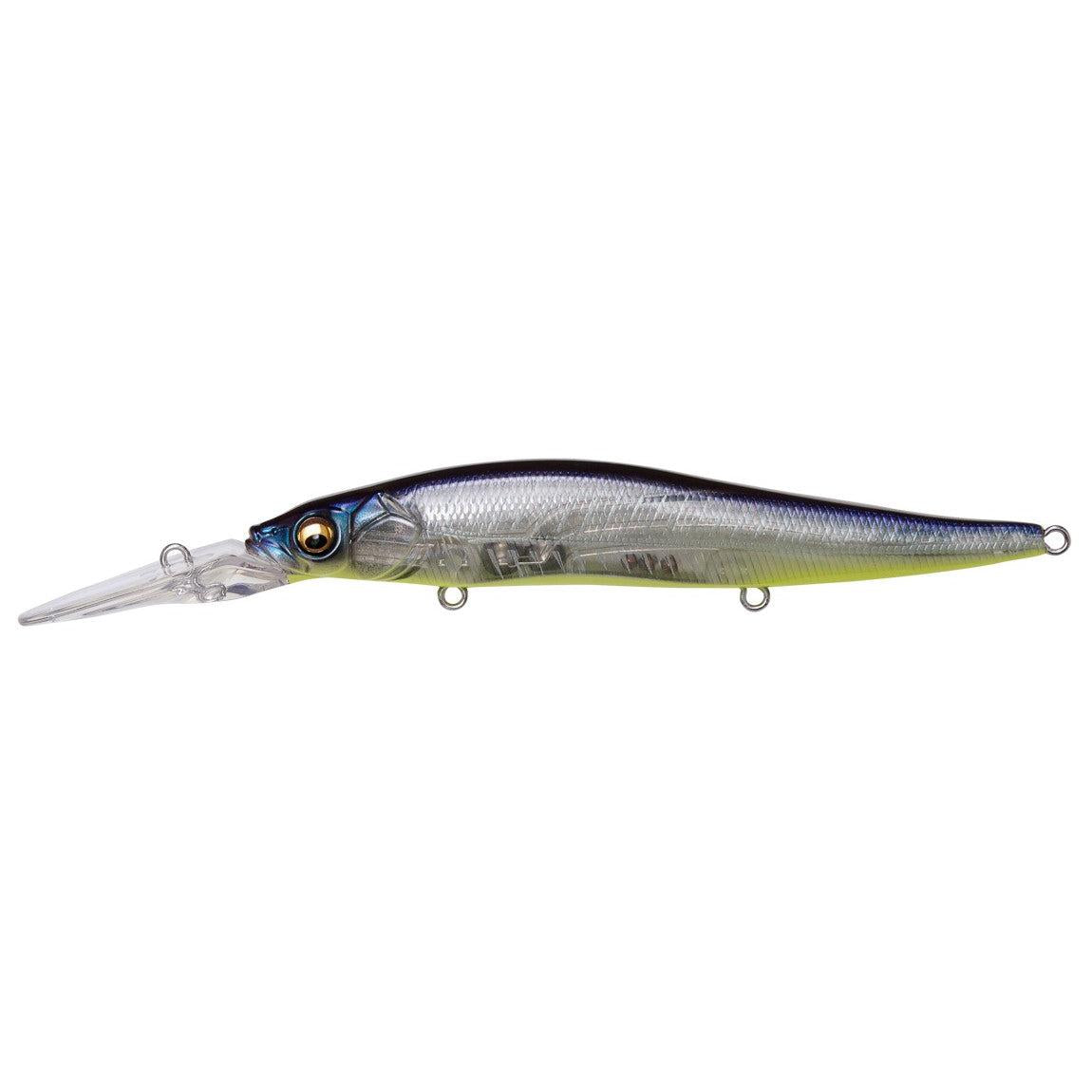 View of Jerkbait Megabass Vision Oneten +2 Jerkbait Elegy Bone available at EZOKO Fishing