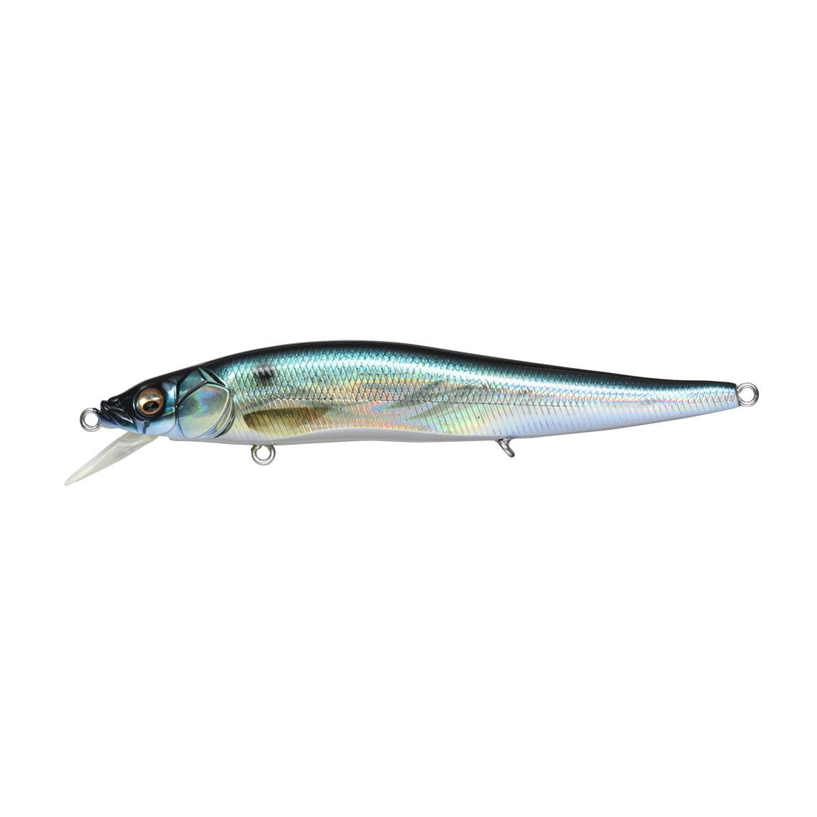 View of Jerkbait Megabass Vision Oneten Fx Jerkbait Gg Threadfin Shad available at EZOKO Fishing