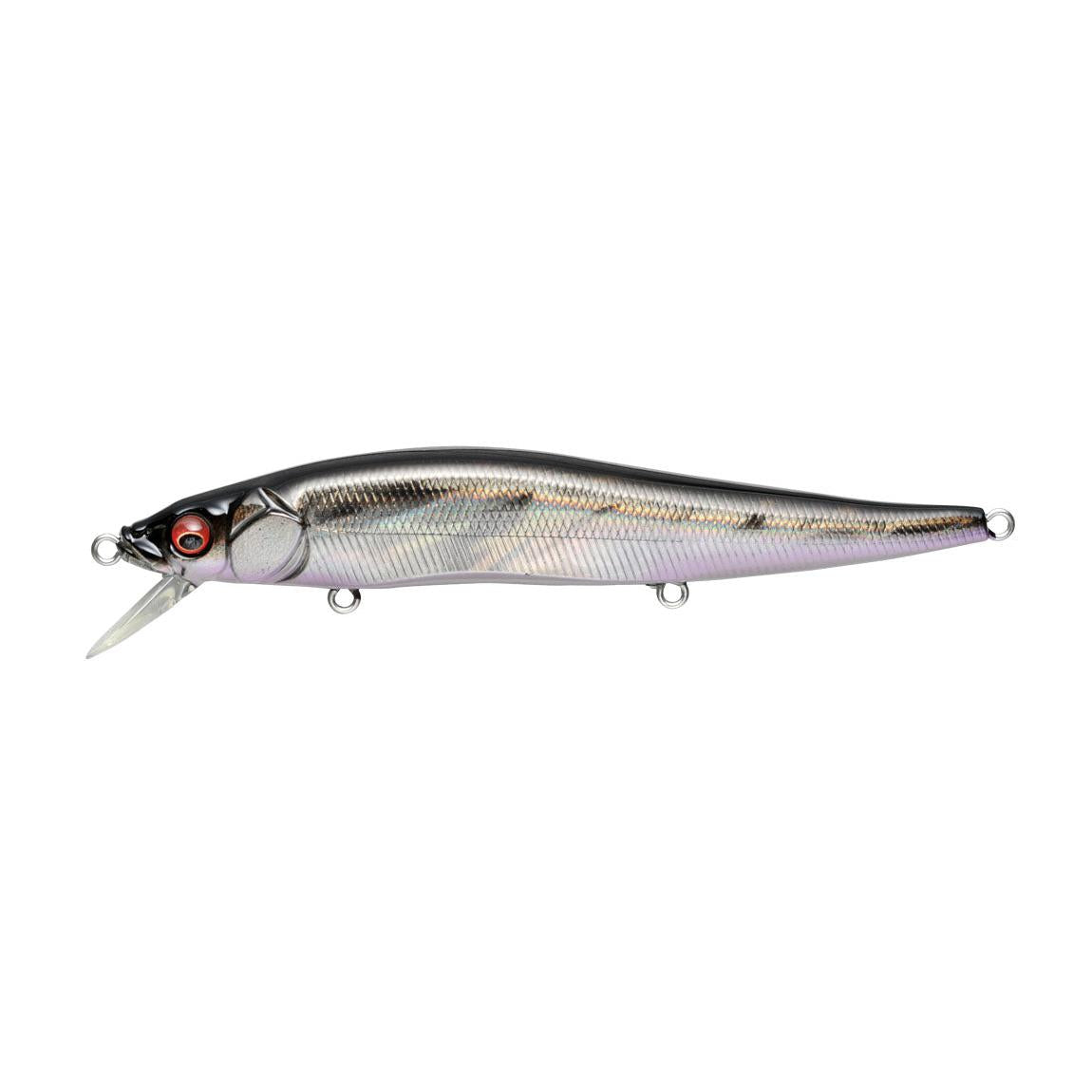 View of Jerkbait Megabass Vision Oneten Jerkbait Gg Deadly Black Shad available at EZOKO Fishing