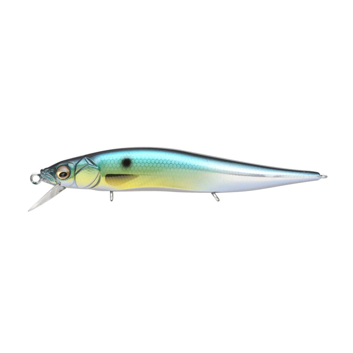 View of Jerkbait Megabass Vision Oneten Jr. Jerkbait Gg Threadfin Shad available at EZOKO Fishing