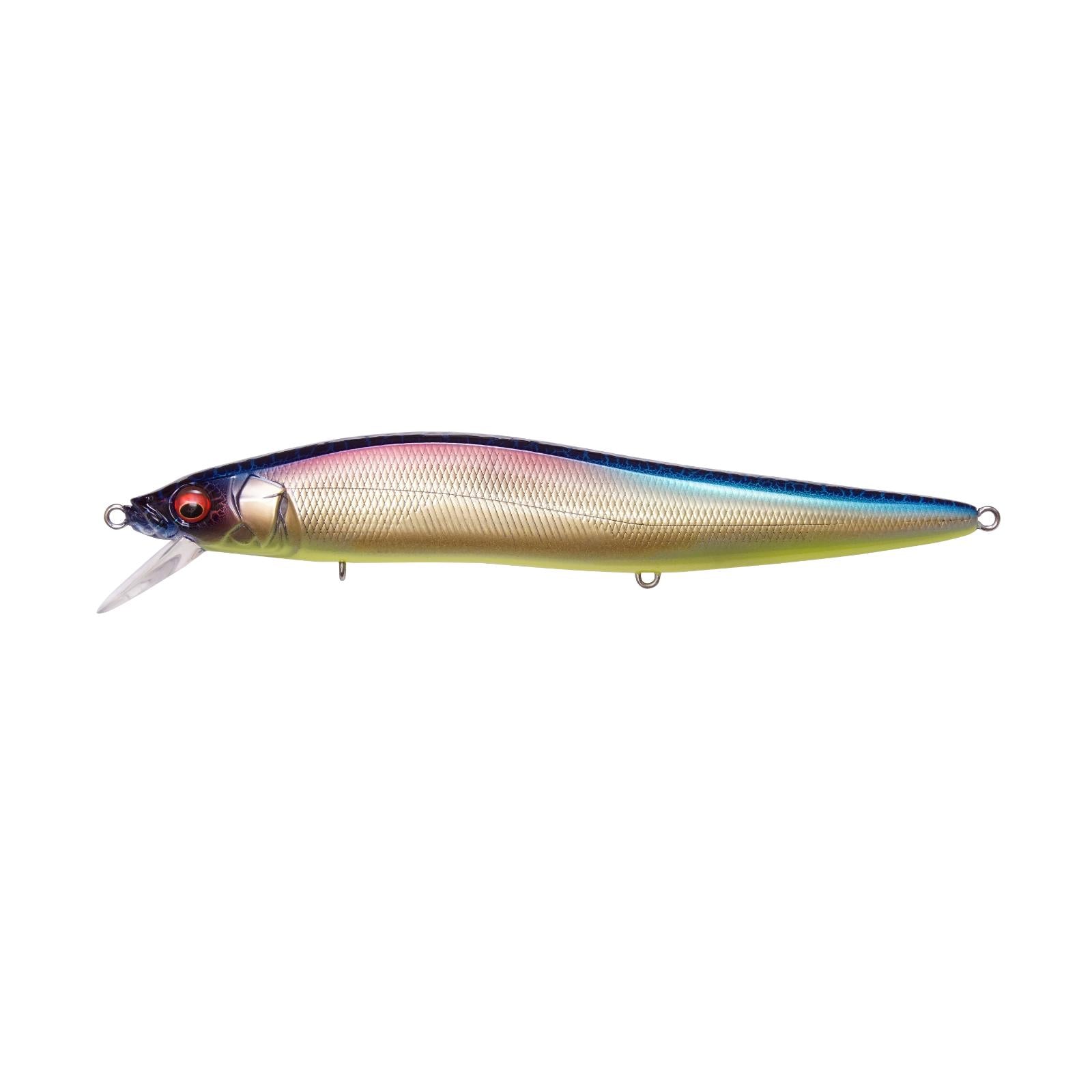 View of Jerkbait Megabass Vision Oneten Max Lbo Jerkbait Wakin React available at EZOKO Fishing