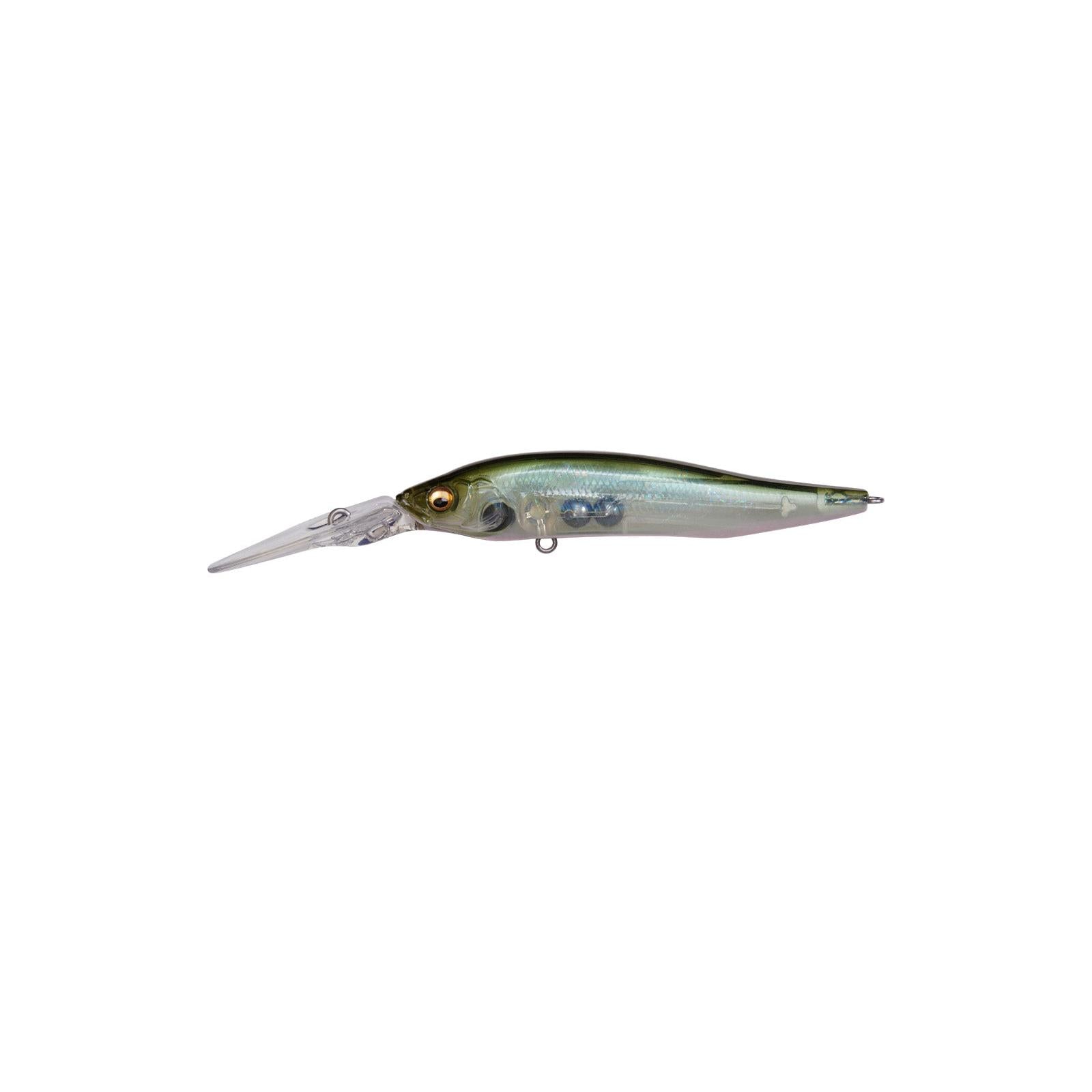 View of Jerkbait Megabass X-Nanahan +2 Jerkbait Gp Crystal Shad available at EZOKO Fishing