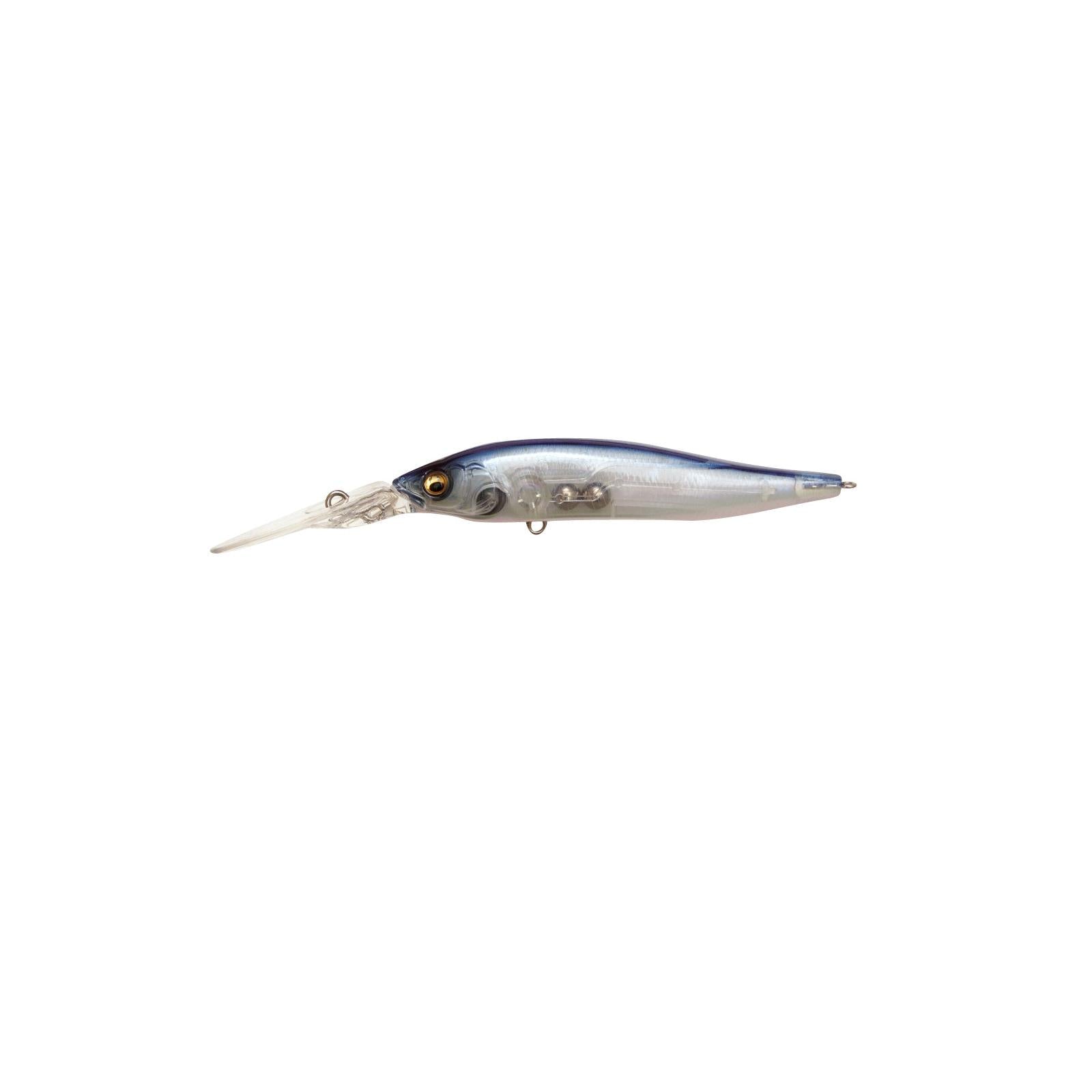 View of Jerkbait Megabass X-Nanahan +2 Jerkbait Gp Pro Blue available at EZOKO Fishing