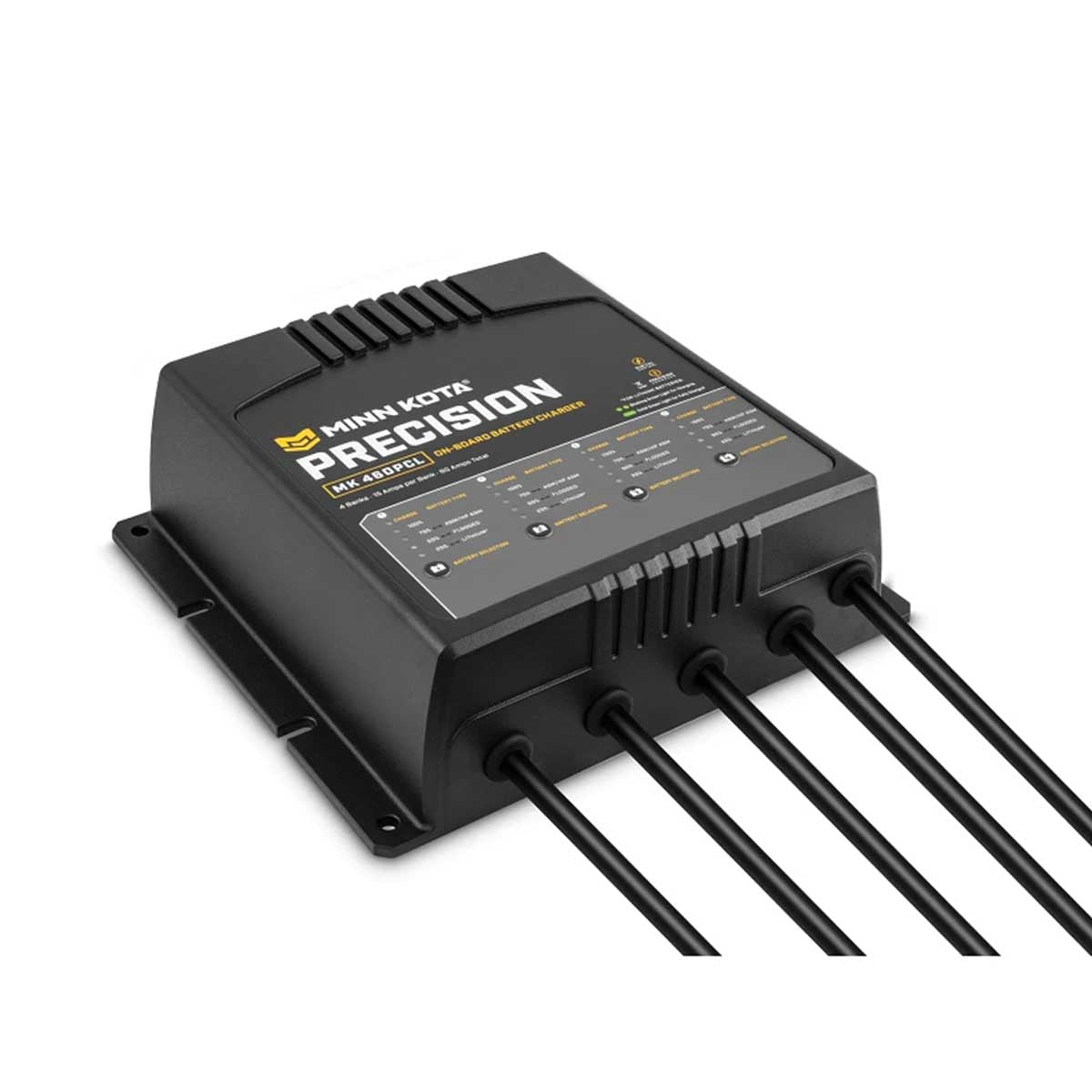 View of batteries_chargers Minn Kota Precision Charger MK 460 PCL - 4 banks x 15 amps available at EZOKO Pike and Musky Shop
