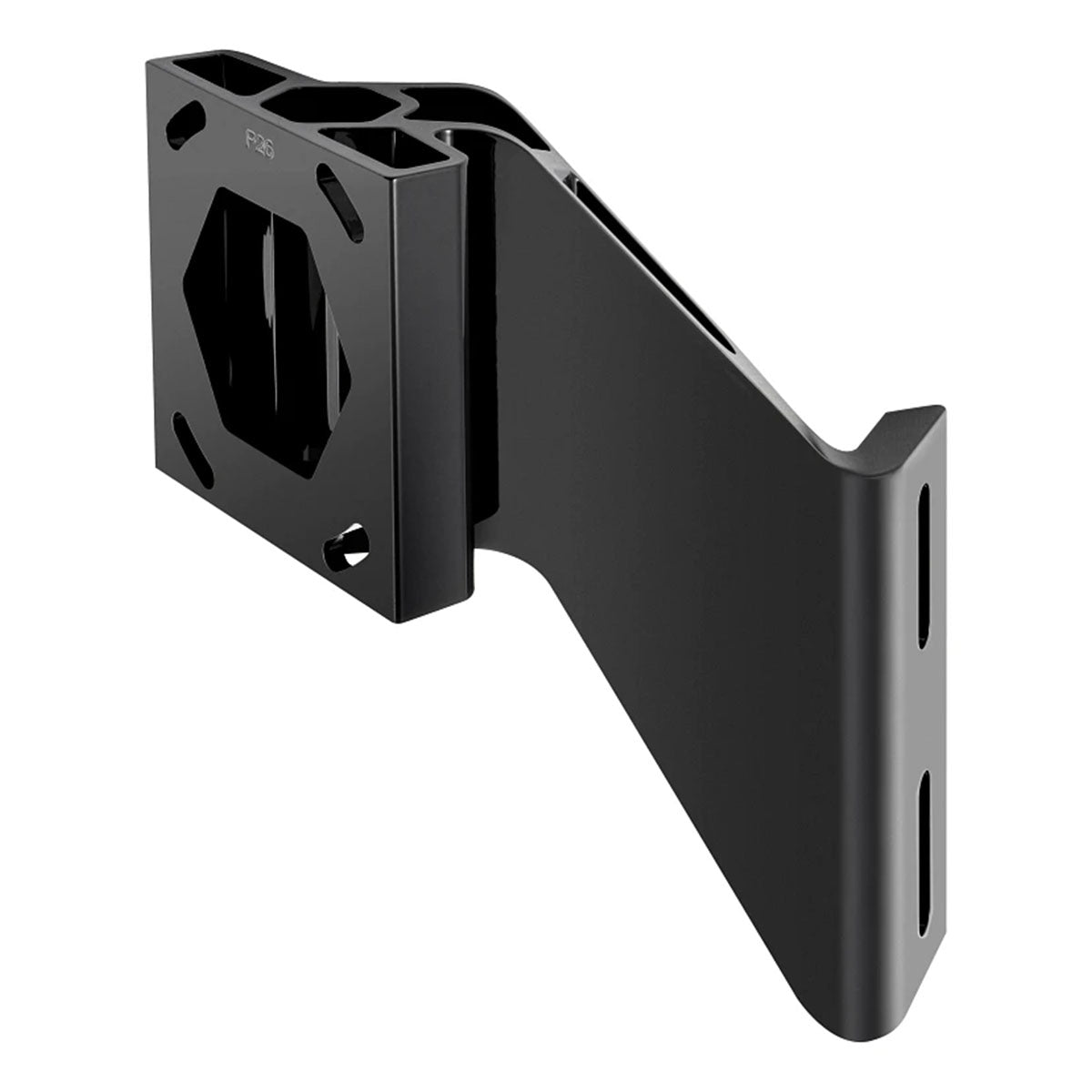 View of electronic_accessories Minn Kota Raptor Jack Plate Adapter Bracket Black Port 2'' with Rise of 6'' available at EZOKO Pike and Musky Shop