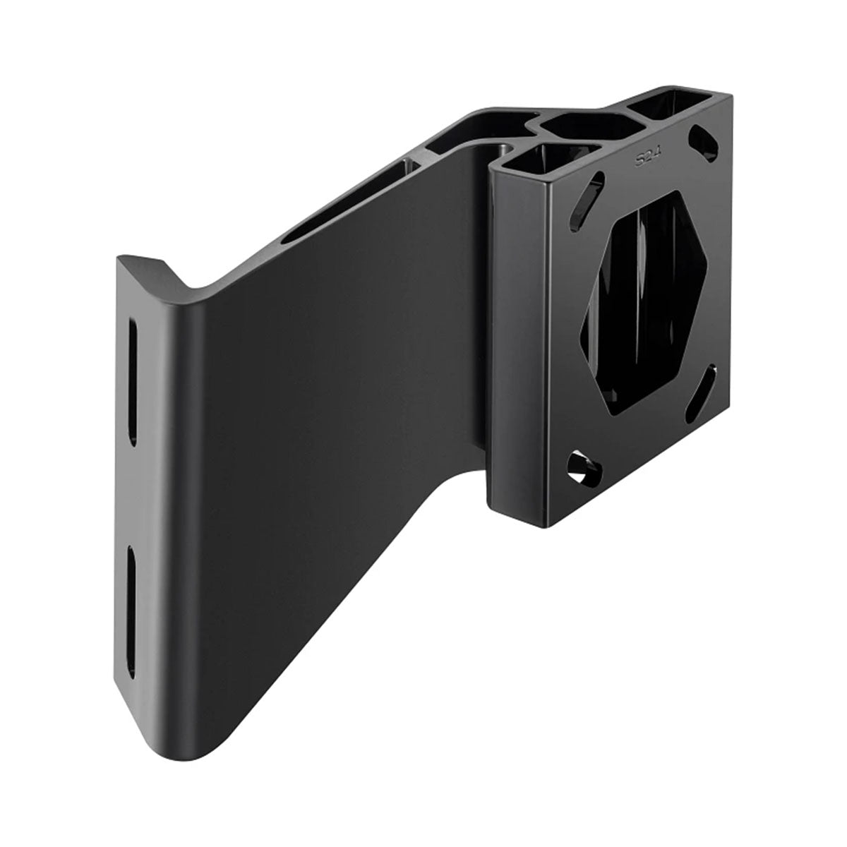 View of electronic_accessories Minn Kota Raptor Jack Plate Adapter Bracket Black Starboard 2'' with Rise of 4'' available at EZOKO Pike and Musky Shop