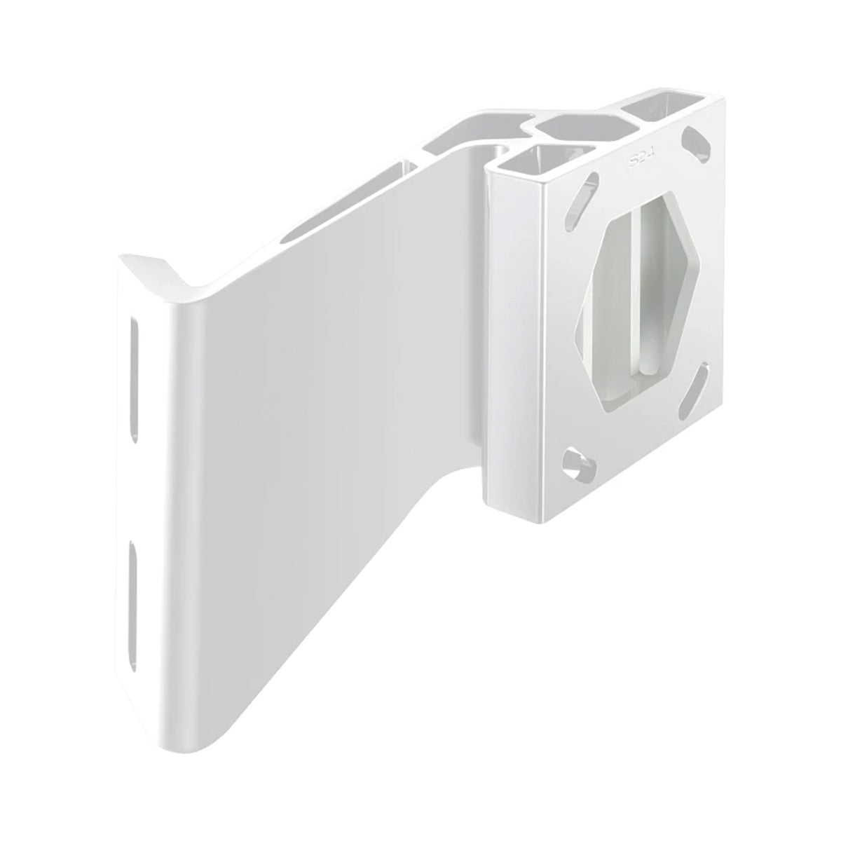 View of electronic_accessories Minn Kota Raptor Jack Plate Adapter Bracket White Starboard 2'' with Rise of 4'' available at EZOKO Pike and Musky Shop