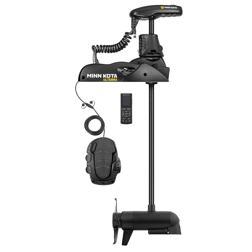 View of Minn Kota Ulterra 2 Trolling Motor 80 lb / 24 V 45 in MEGA Down Imaging / DSC available at EZOKO Fishing