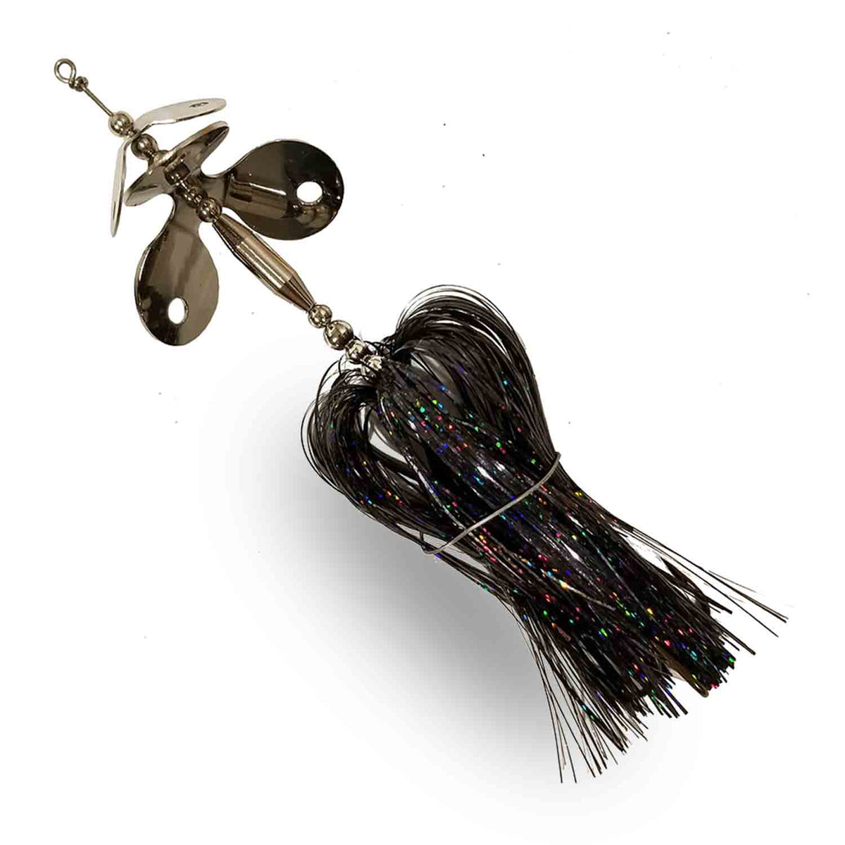 Muskie Munchies Mini MEGA Slurp Squid Ink Pasta Bucktails