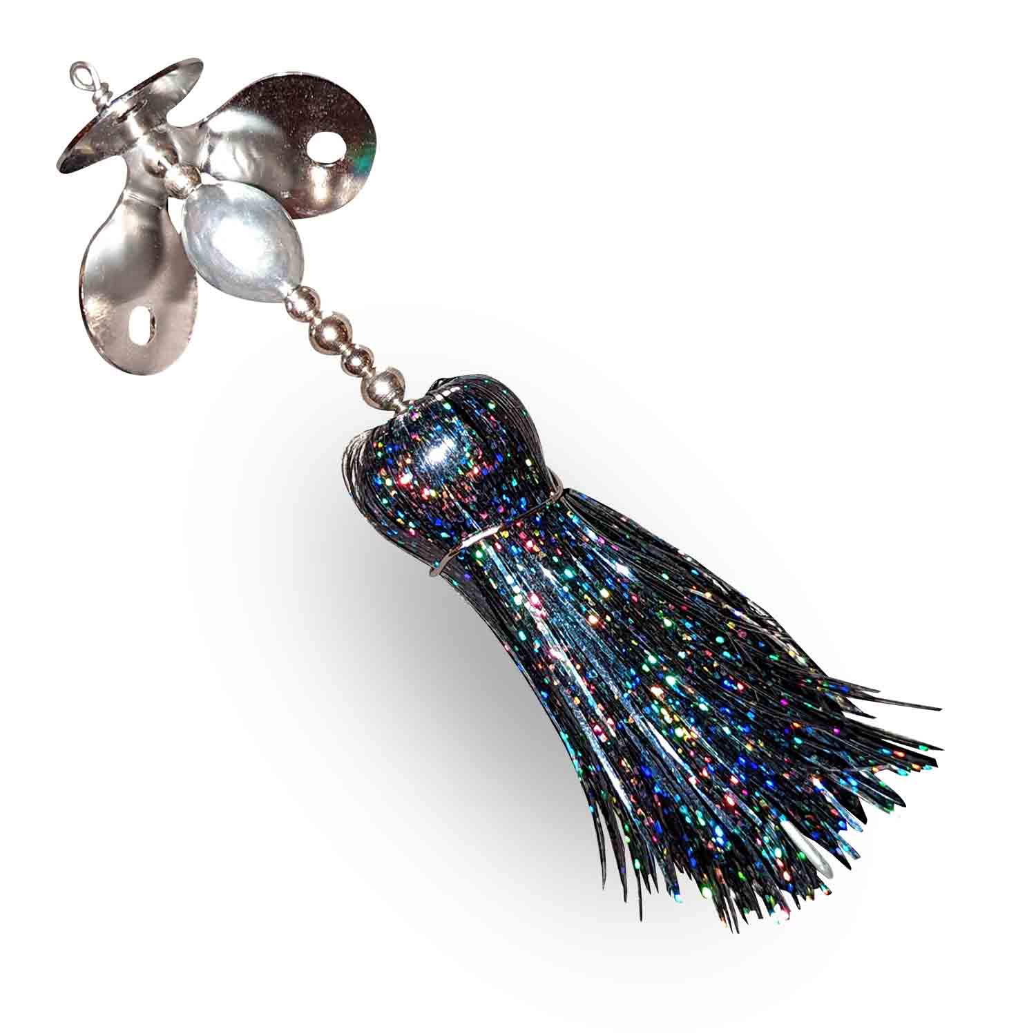 Muskie Munchies Trolling Mini Triple Slurp Squid Ink Pasta Bucktails