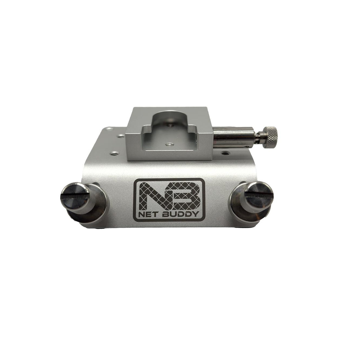 View of Musky Buddy 42 Degree Mount with Net Clamp available at EZOKO Pike and Musky Shop