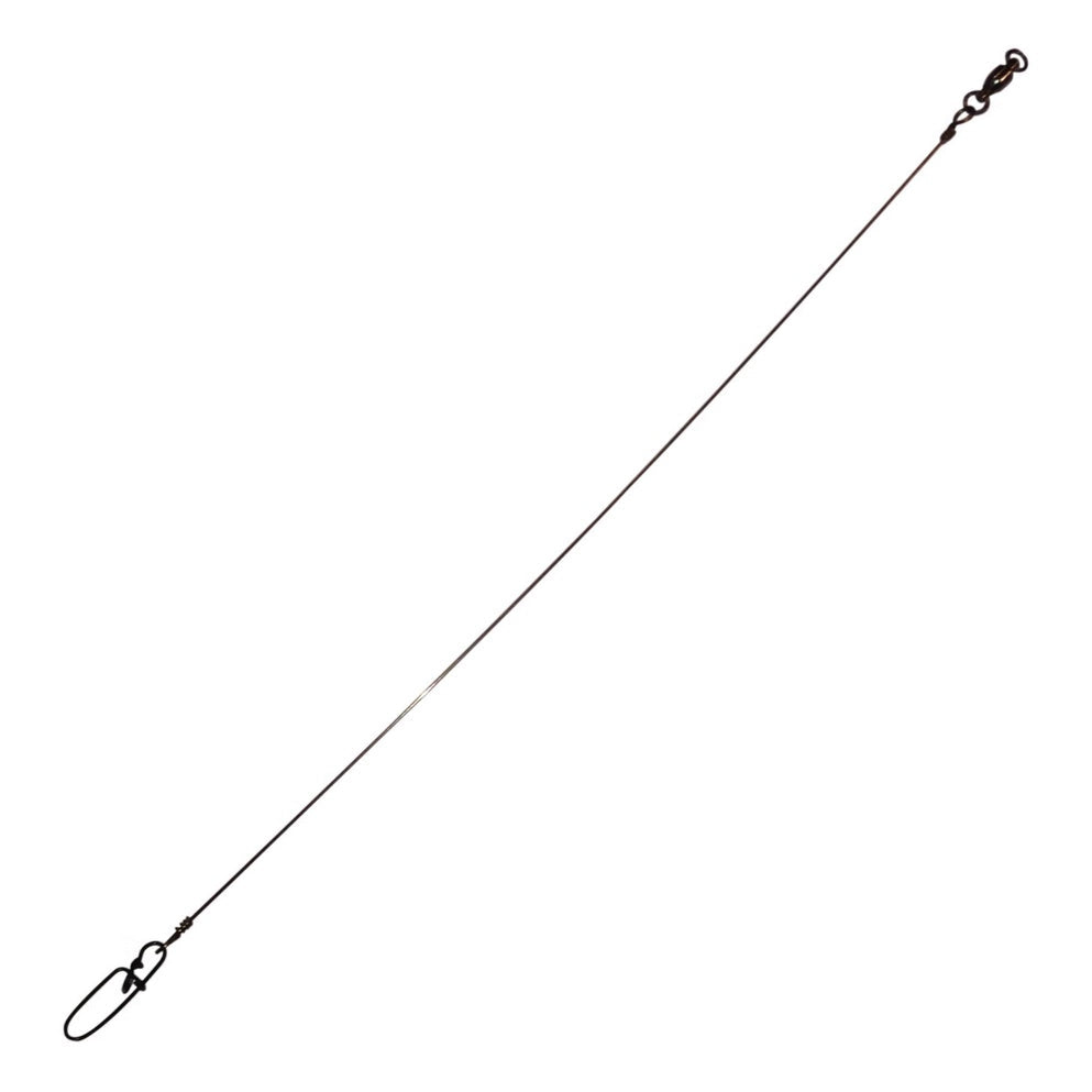 View of Leaders Musky Innovations 14 inches Beast Leader Solid Wire available at EZOKO Pike and Musky Shop