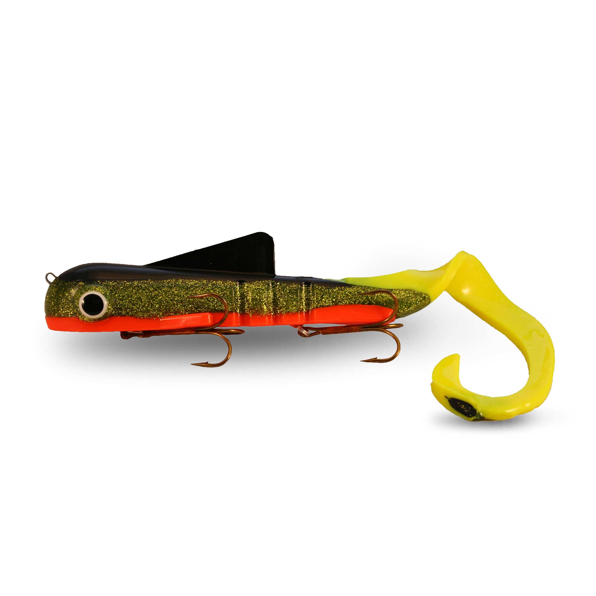 View of Rubber Musky Innovations Magnum Bull Dawg LOTW Perch available at EZOKO Fishing