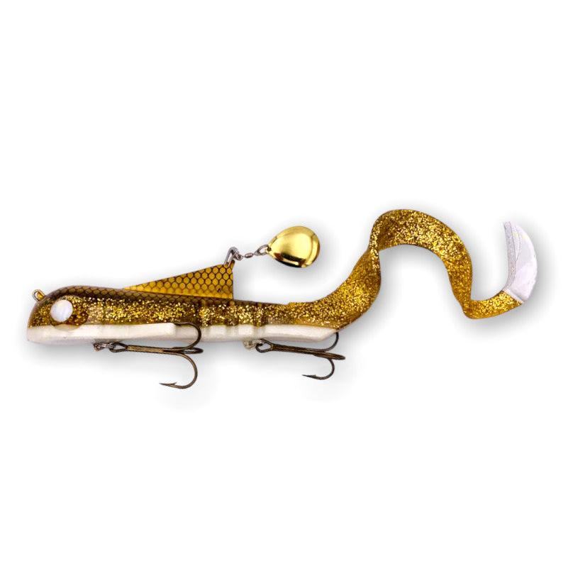 View of Rubber Musky Innovations Magnum Heli Dawg Walleye available at EZOKO Fishing