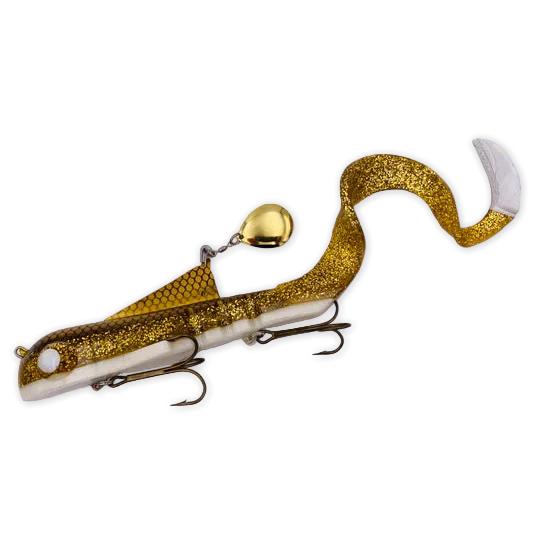 View of Rubber Musky Innovations Magnum Heli Dawg Old Walleye available at EZOKO Fishing