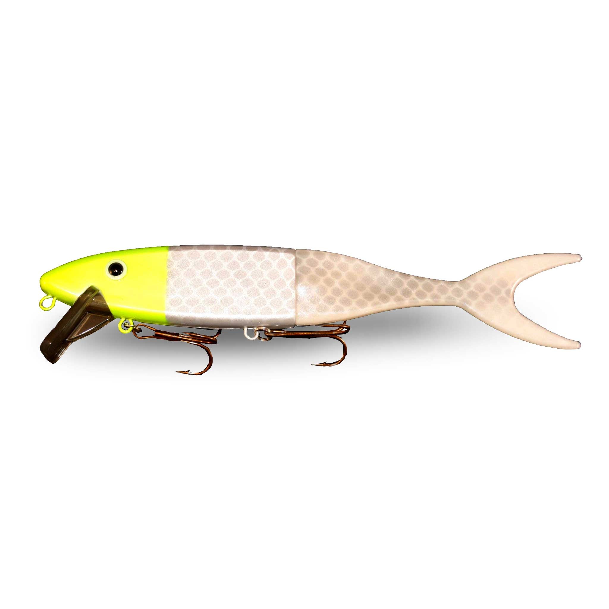 View of Crankbaits Musky Innovations Magnum Shallow Invader Crankbait Lemon Head available at EZOKO Fishing