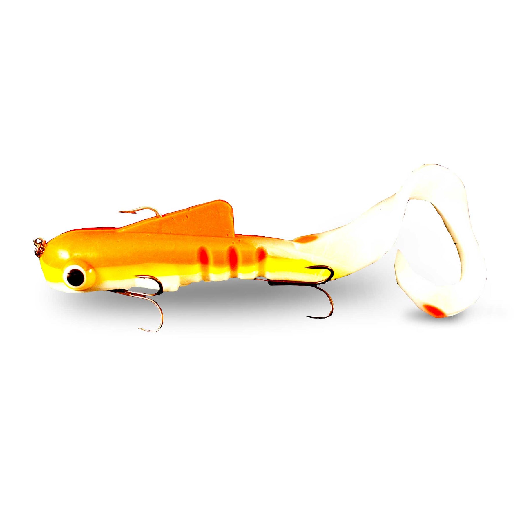 Musky Innovations Regular Bull Dawg UV Sunrise Rubber