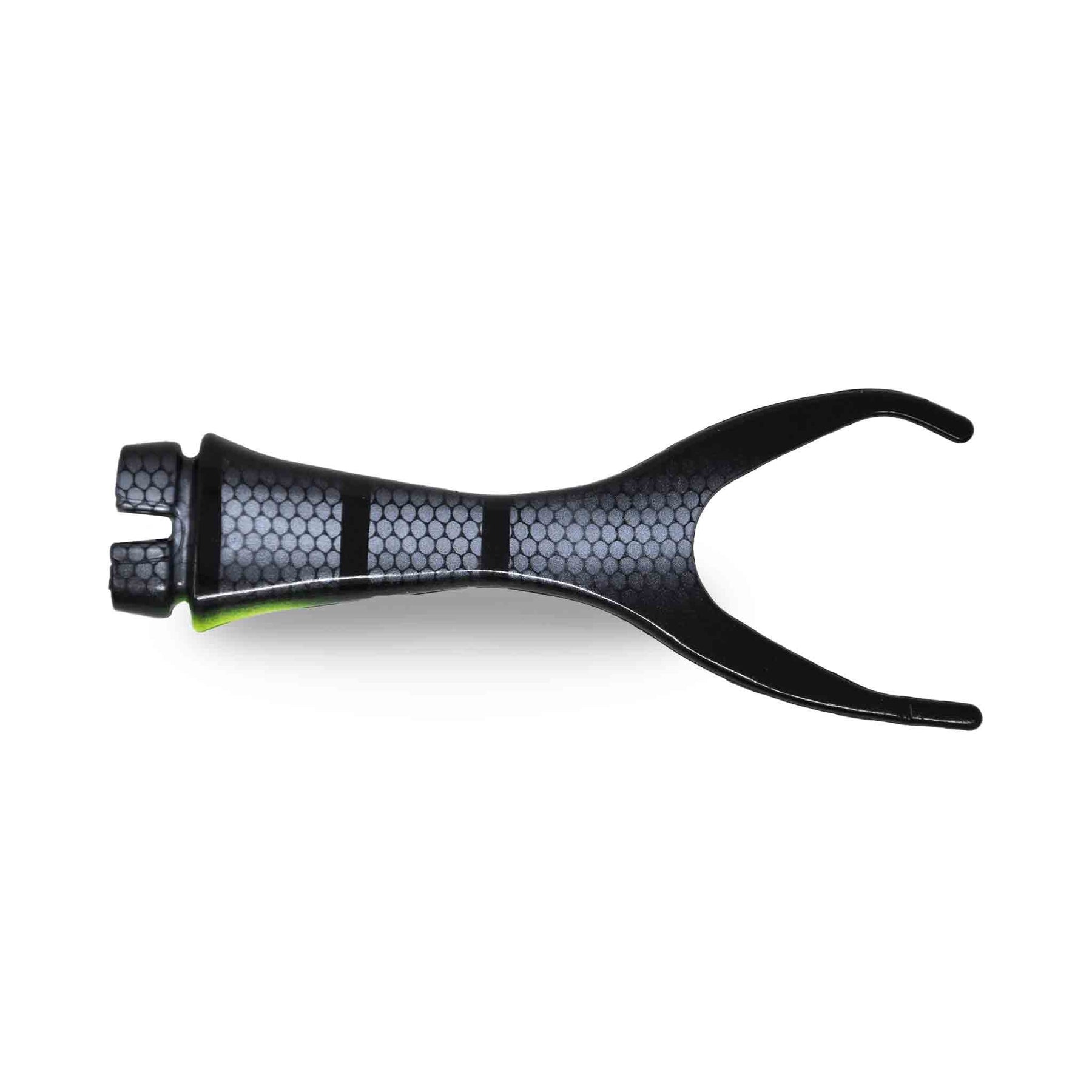 View of Replacement_Tails Musky Innovations Shallow Invader Replacement Tail Black Sucker available at EZOKO Pike and Musky Shop