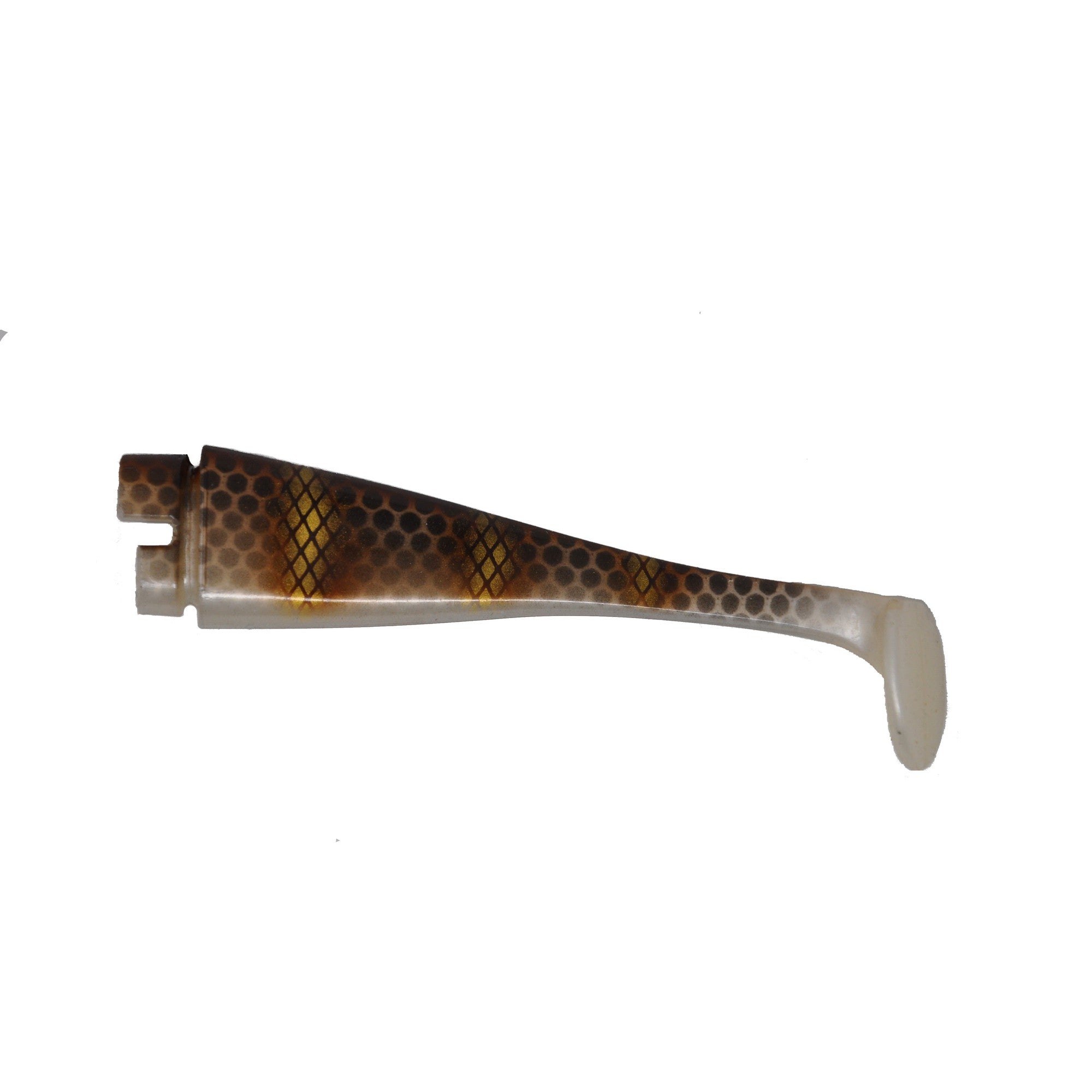 View of Replacement_Tails Musky Innovations Swimmin Invader Replacement Tail Walleye available at EZOKO Pike and Musky Shop