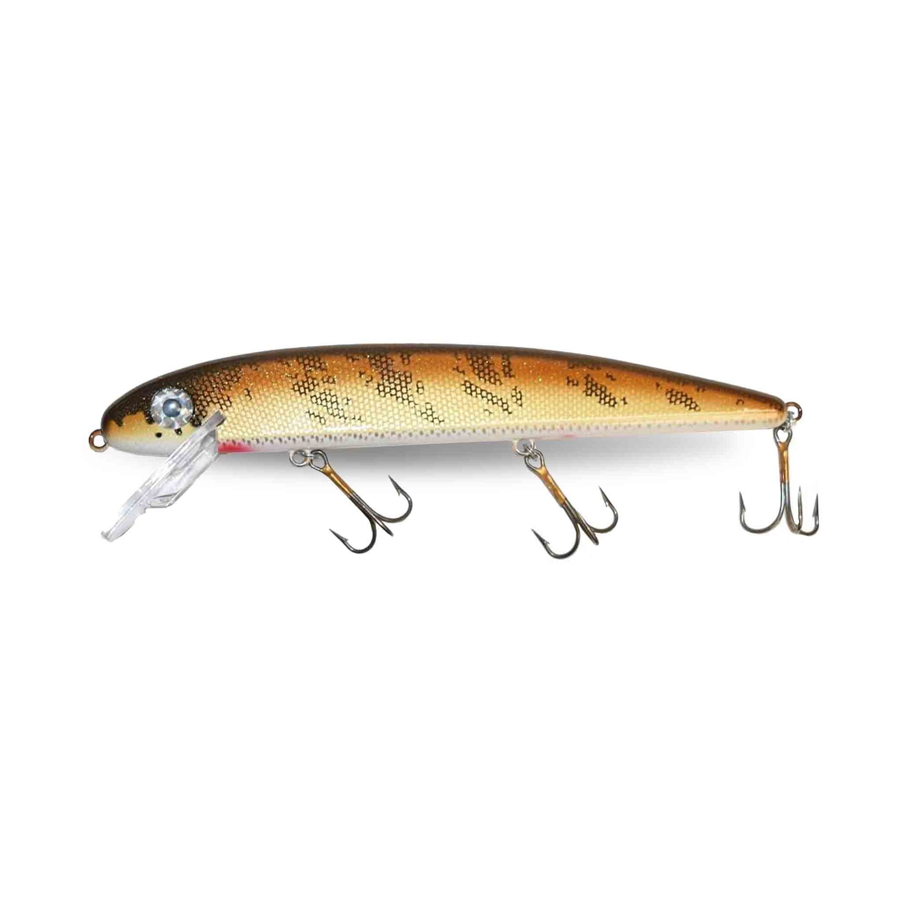 View of Crankbaits Musky Mania Tackle Jake 10'' Crankbait Glitter Walleye available at EZOKO Pike and Musky Shop