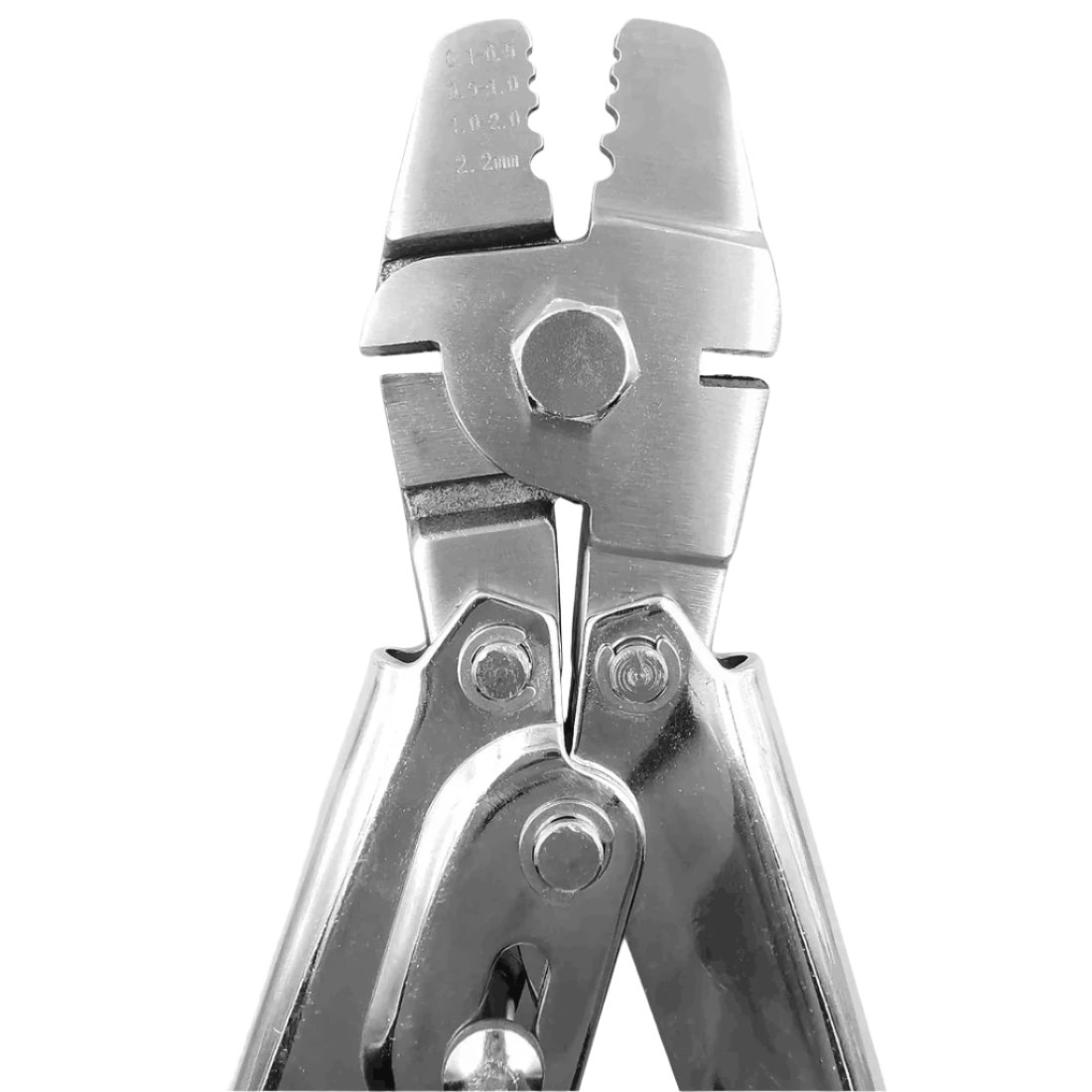 View of Tools Mustad 10” Crimping Tool available at EZOKO Pike and Musky Shop