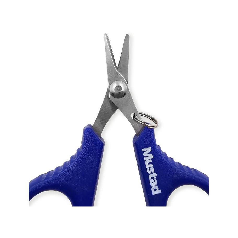 View of Tools Mustad Serrated Braid Scissor available at EZOKO Fishing