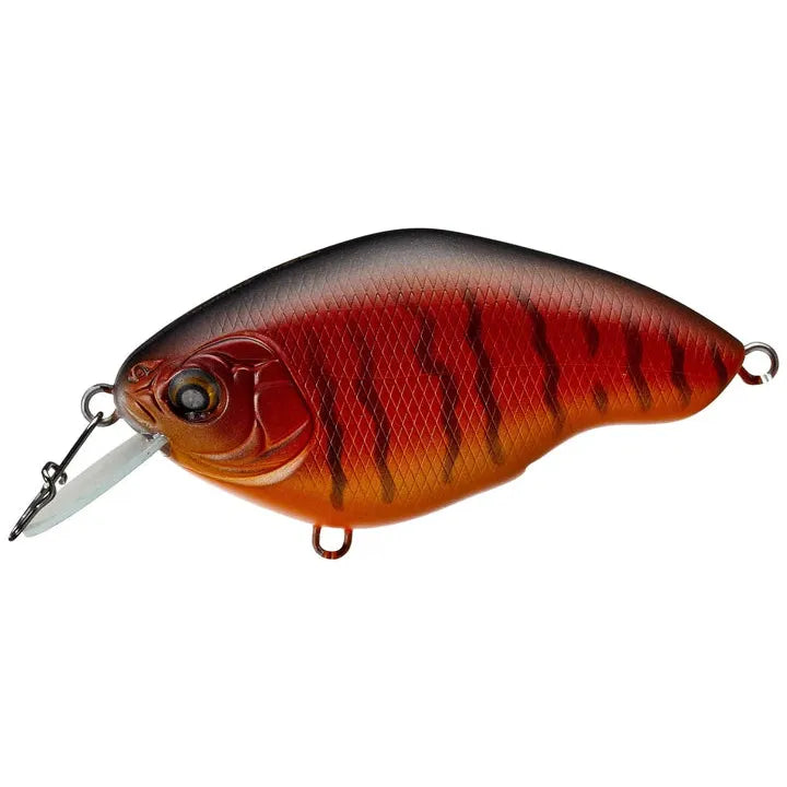 View of Crankbaits Nishine Lure Works Chippawa RB Slow Float Crankbait Matte Orange Tiger available at EZOKO Fishing