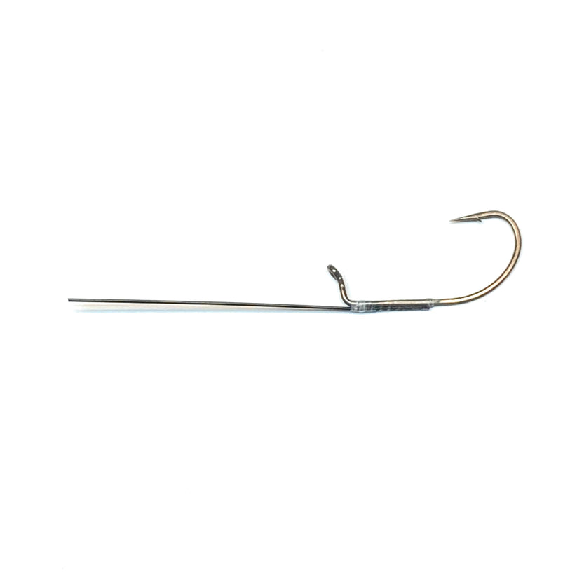 View of Hooks Nishine Lure Works DS HOOK WG Weedguard available at EZOKO Fishing