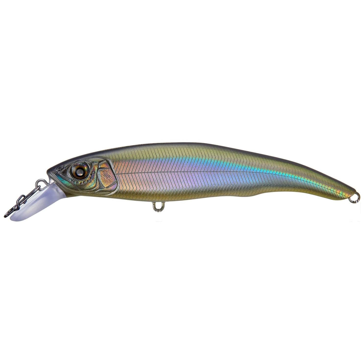 View of Jerbaits Nishine Lure Works Erie 95SD Jerkbait Hologram Smelt available at EZOKO Fishing