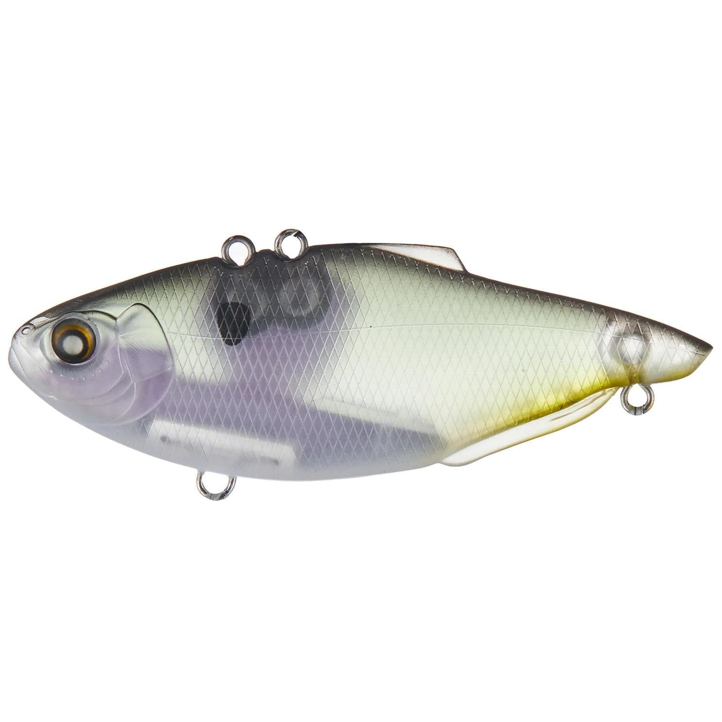 View of Crankbaits Nishine Lure Works Simcoe 75 Lipless Crankbait Ghost Shad available at EZOKO Fishing