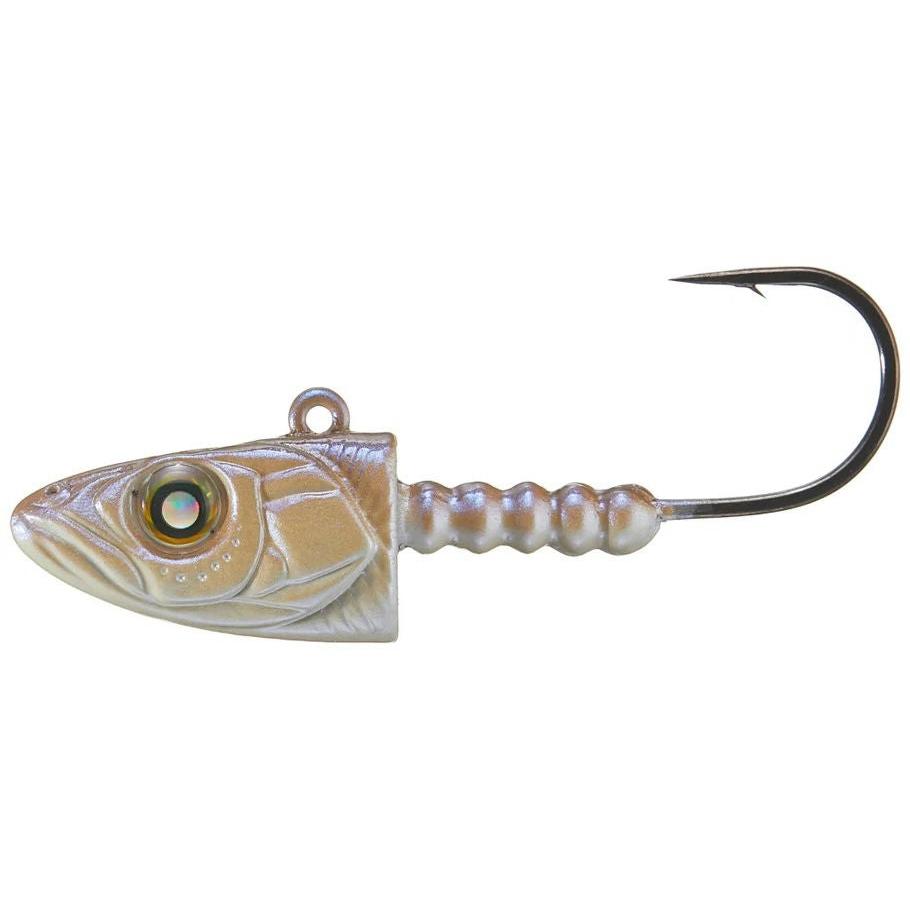 View of Jig Head Nishine Lure Works Smelthead Jig Head (2pk) Wakasagi 3/7oz - #2/0 available at EZOKO Fishing