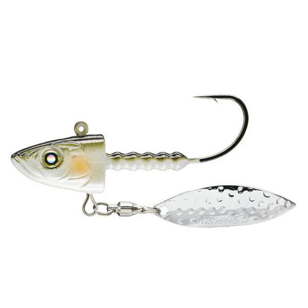 View of Jig Head Nishine Lure Works Smelthead Plus Bladed Jig Head Smelt 3/4oz - #4/0 available at EZOKO Fishing