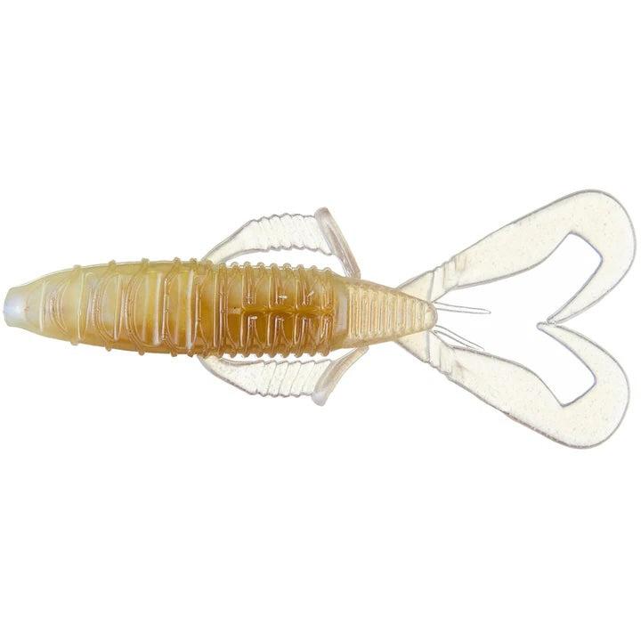View of Creature Baits Nories Front Flapper Curly 4" Stain Wakasagi available at EZOKO Fishing