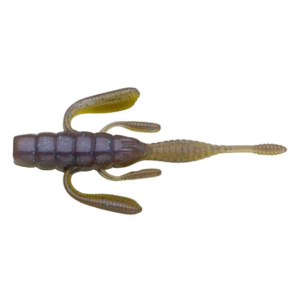 View of Creature Baits Nories Switch On Trailer 2.5" Strawberry Brownies available at EZOKO Fishing