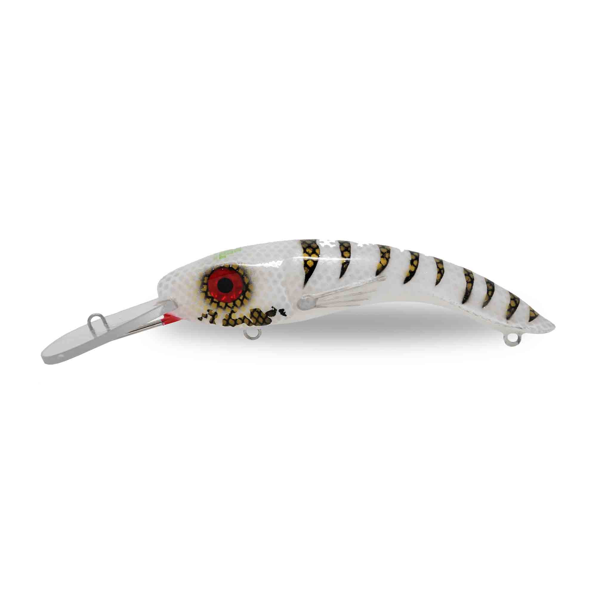 View of Crankbaits One Shot Tackle Perchosaurus 7" Crankbait Vampire available at EZOKO Fishing