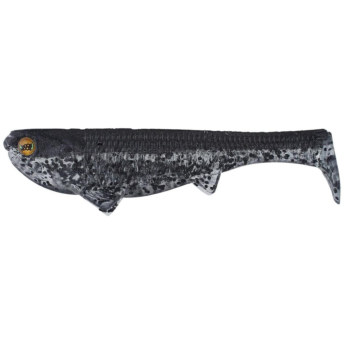 View of Softbaits Optimum Boom Boom Weedless Swimbait 4.5" CRAPPIE available at EZOKO Fishing