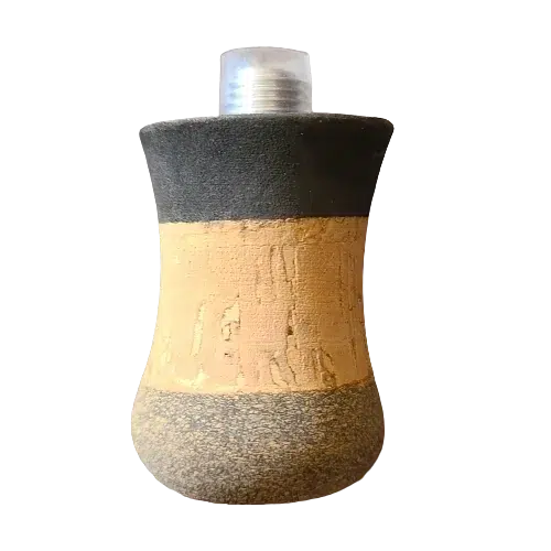 View of Rods-Reels-Accessories Outdoor Grips Reel Seat handles for Revolution Seat Black/Cork/Grey available at EZOKO Pike and Musky Shop