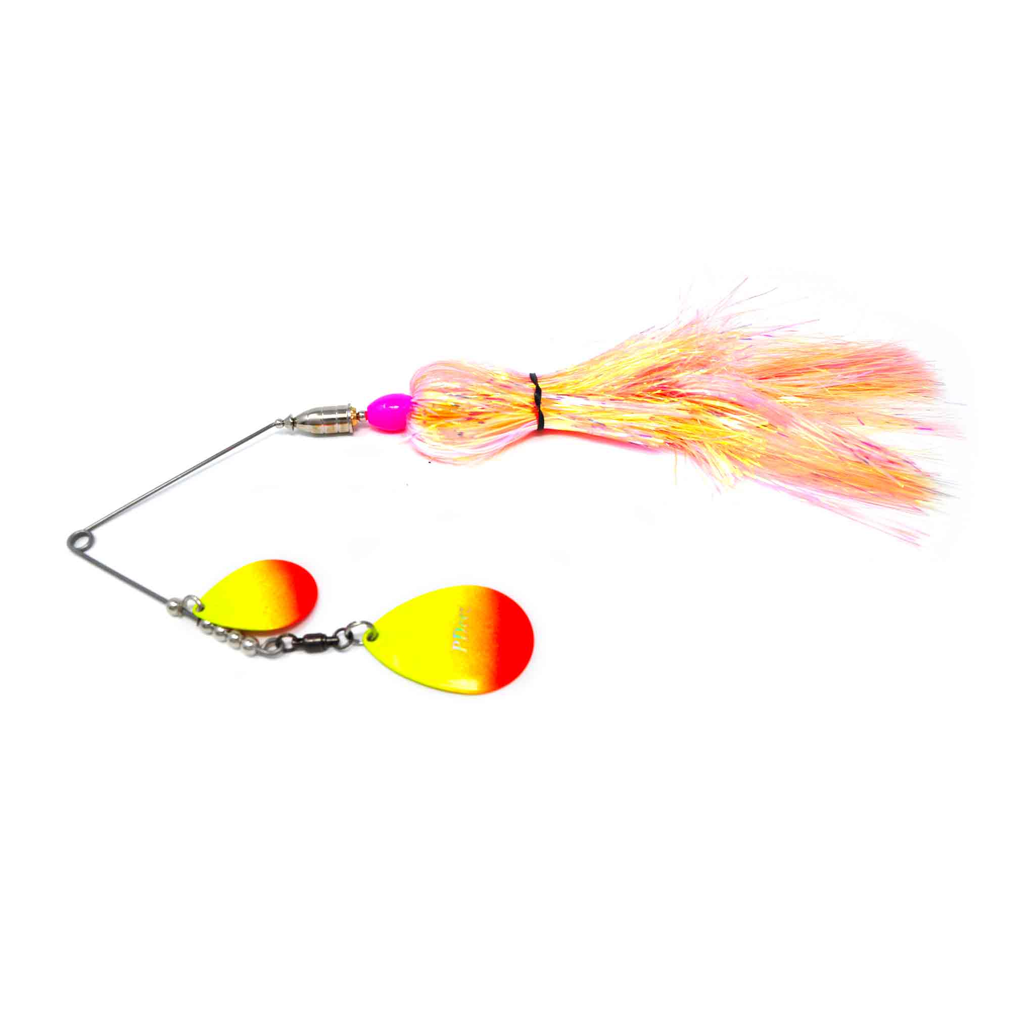 View of Spinnerbaits PDeez Bell Casting Spinnerbait Pennywise available at EZOKO Pike and Musky Shop