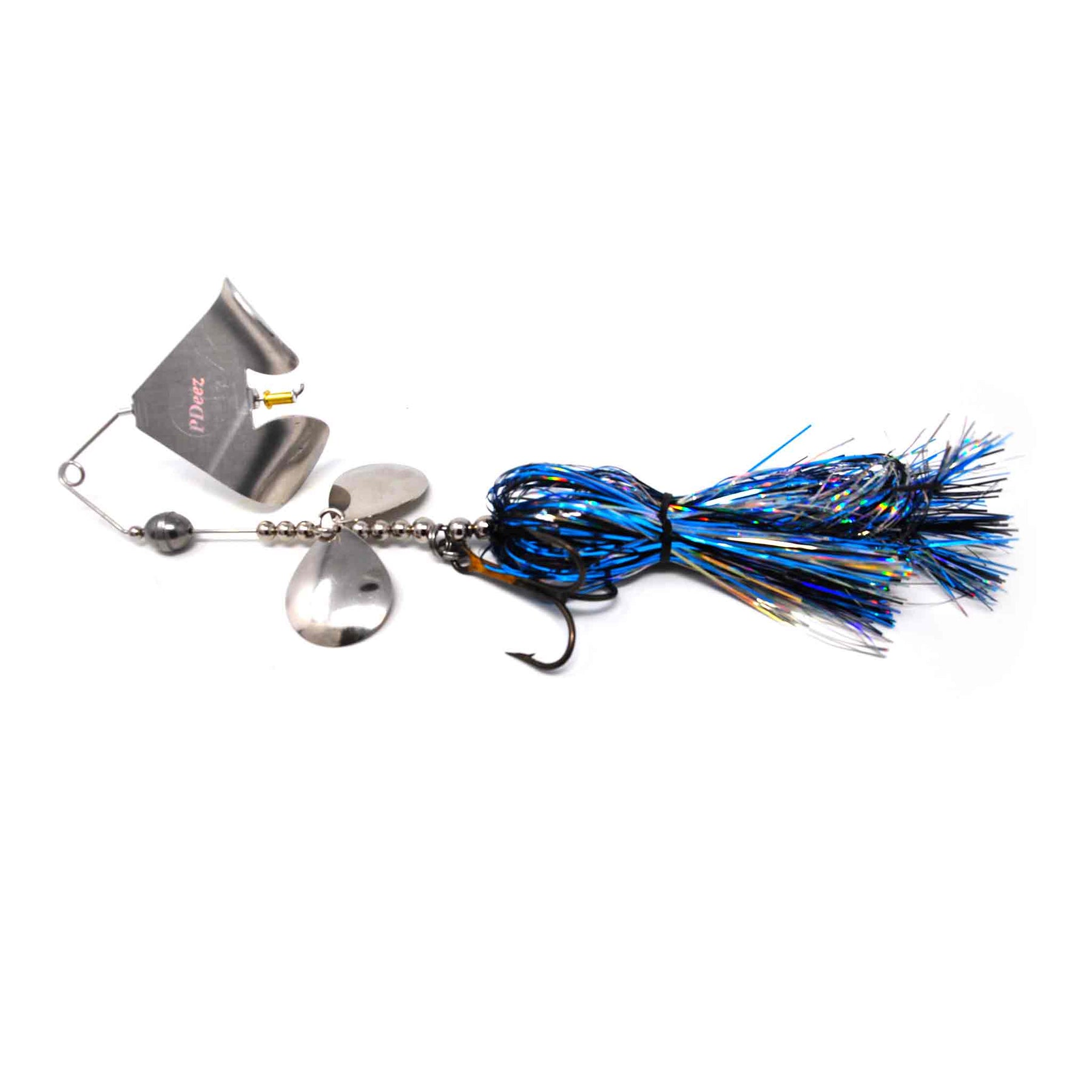 View of Spinnerbaits PDeez Clickbustr Buzzbait Bucktail Herring available at EZOKO Pike and Musky Shop
