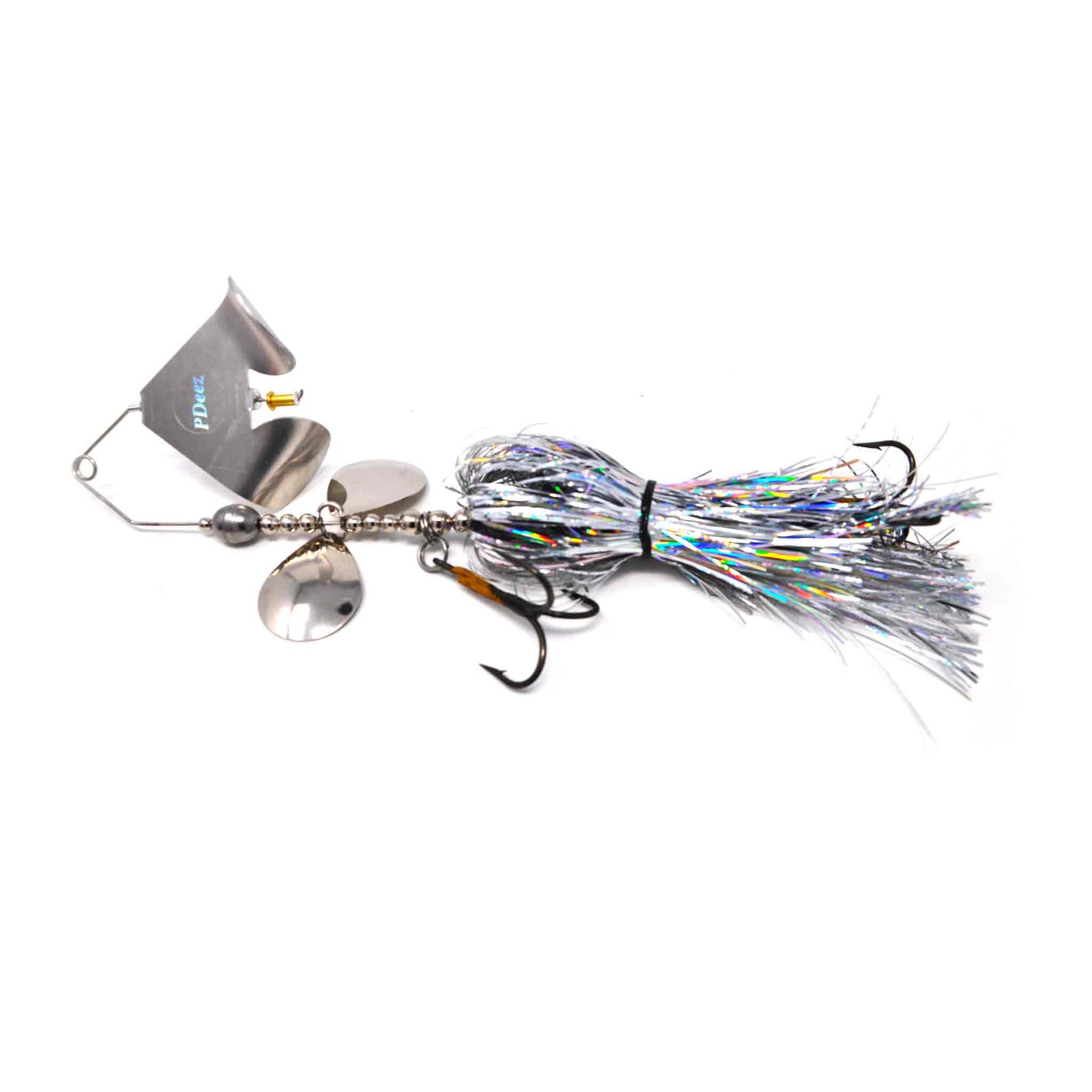 View of Spinnerbaits PDeez Clickbustr Buzzbait Bucktail Sub Zero available at EZOKO Pike and Musky Shop