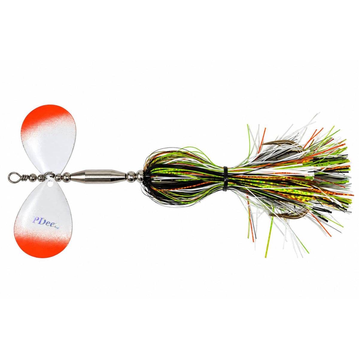 View of Bucktails PDeez Downsizer (8/8) Bucktail White Perch available at EZOKO Fishing