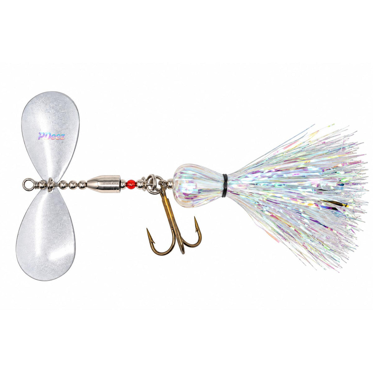 View of Bucktails PDeez JM Bell LSG Missile (9/9) Bucktail Glow available at EZOKO Fishing